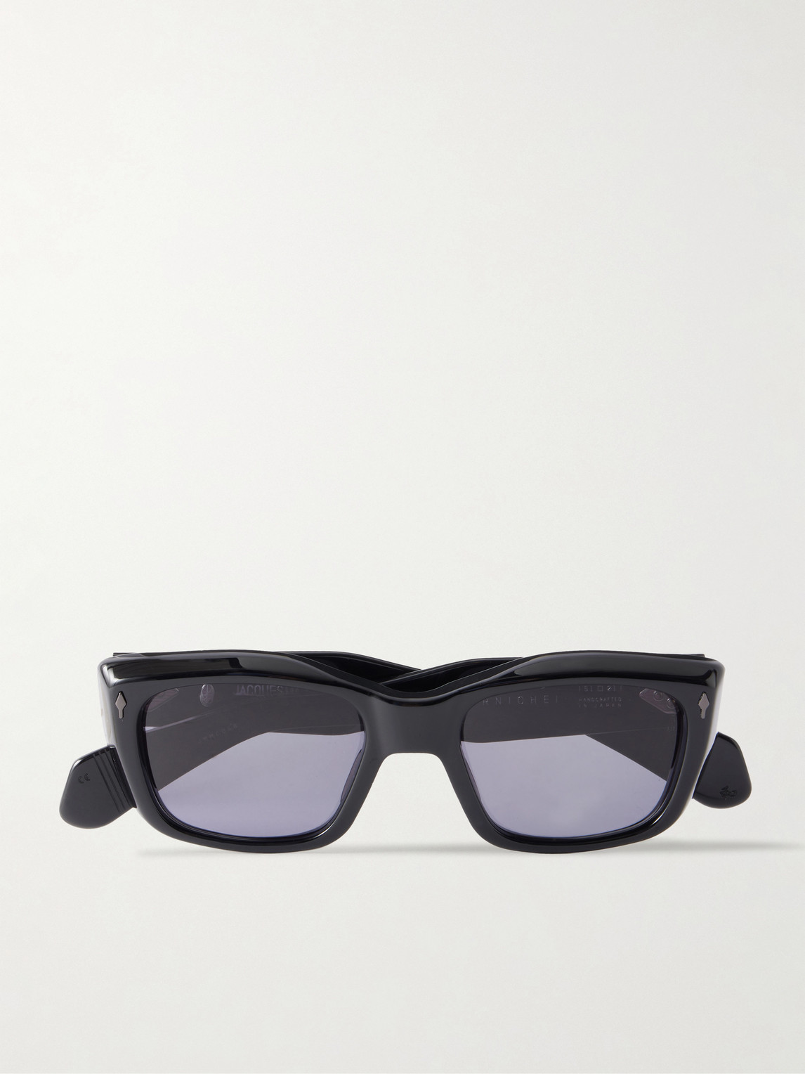 Jacques Marie Mage Corniche Square-frame Acetate Sunglasses In Blue