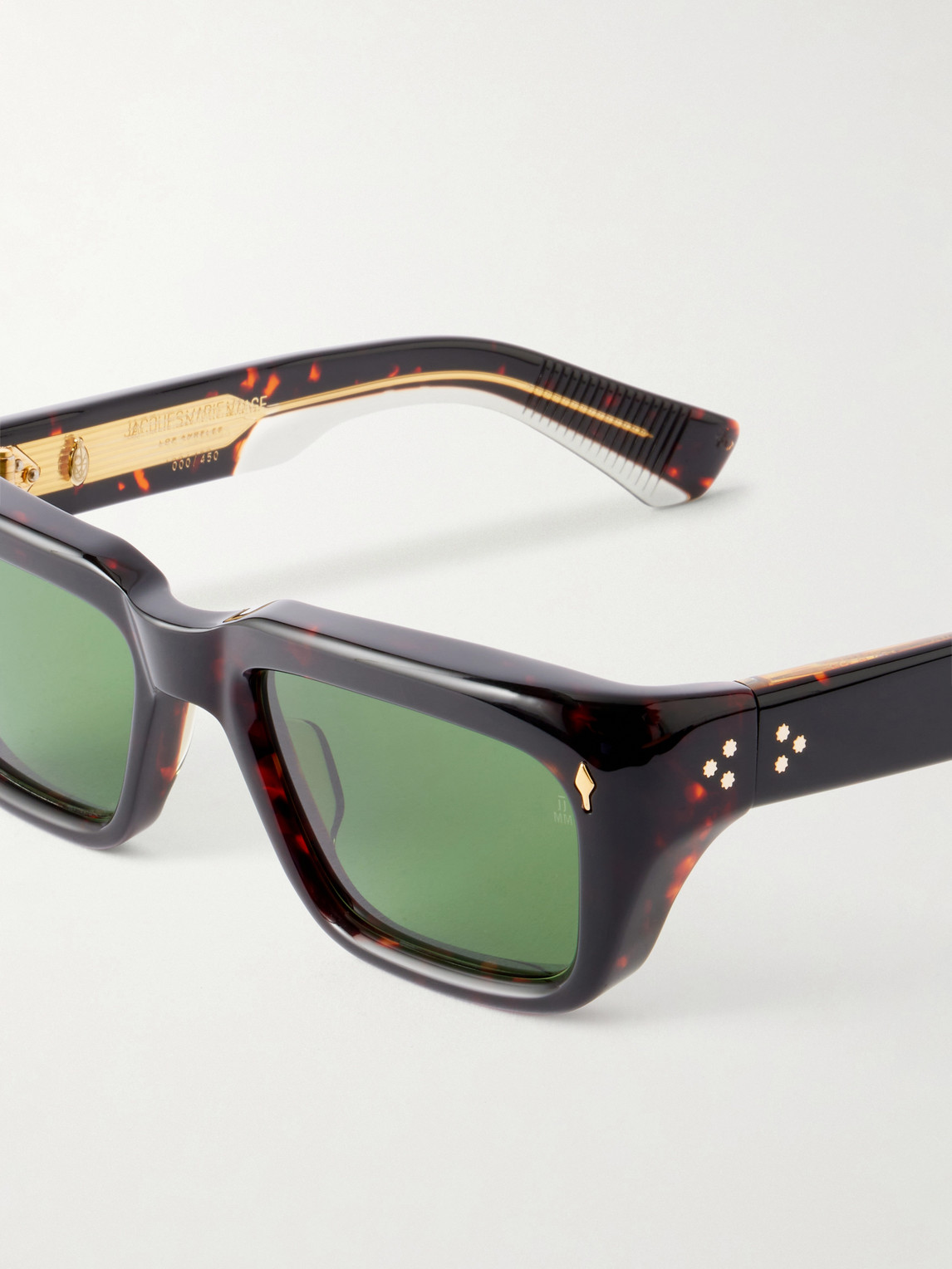 Jacques Marie Mage Walker Squared-frame Acetate Sunglasses In Multi