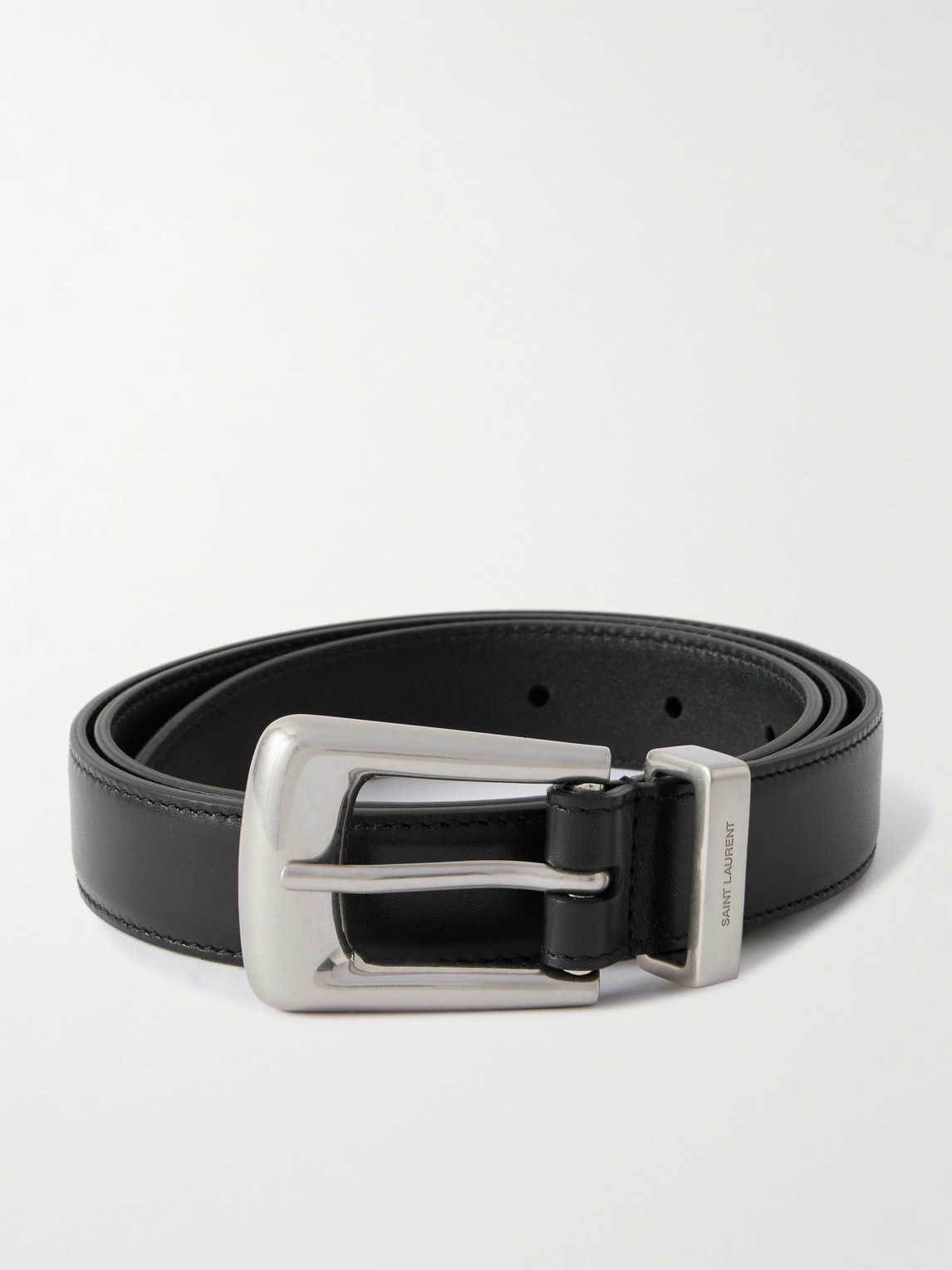 Saint Laurent 2cm Leather Belt - Men