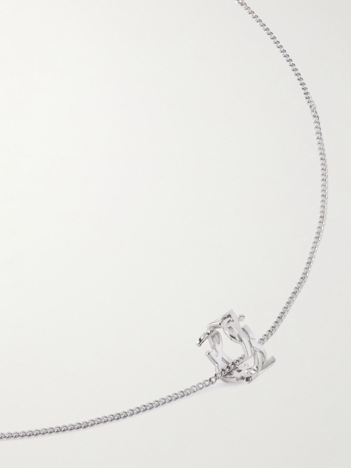 Saint Laurent Tone Chain Necklace - Men