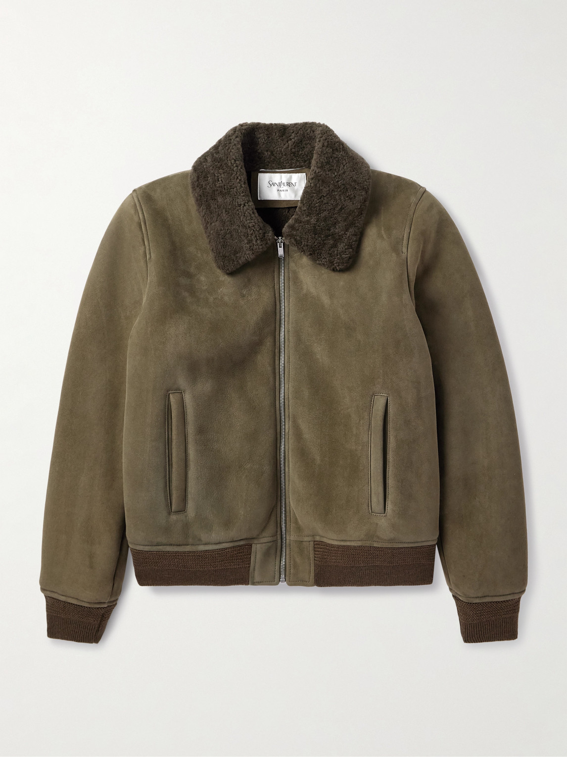 Saint Laurent Shearling Blouson Jacket - Men