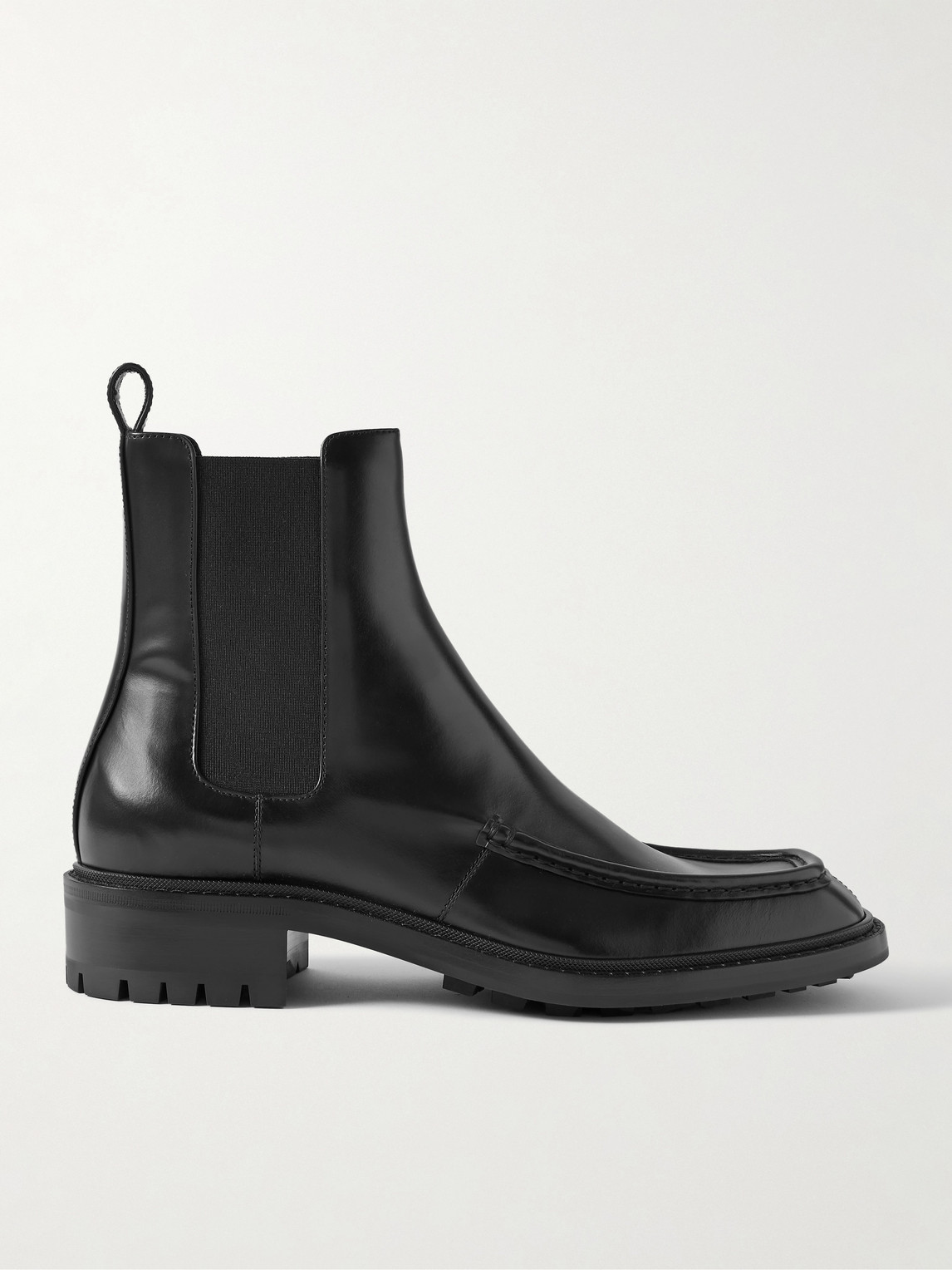 Saint Laurent Wesh Leather Chelsea Boots - Men