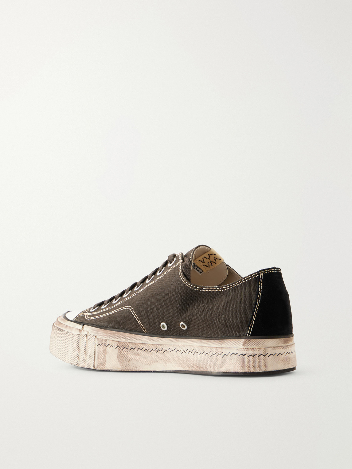  Visvim - Skagway Canvas Sneakers - Men - Black - Us 8 