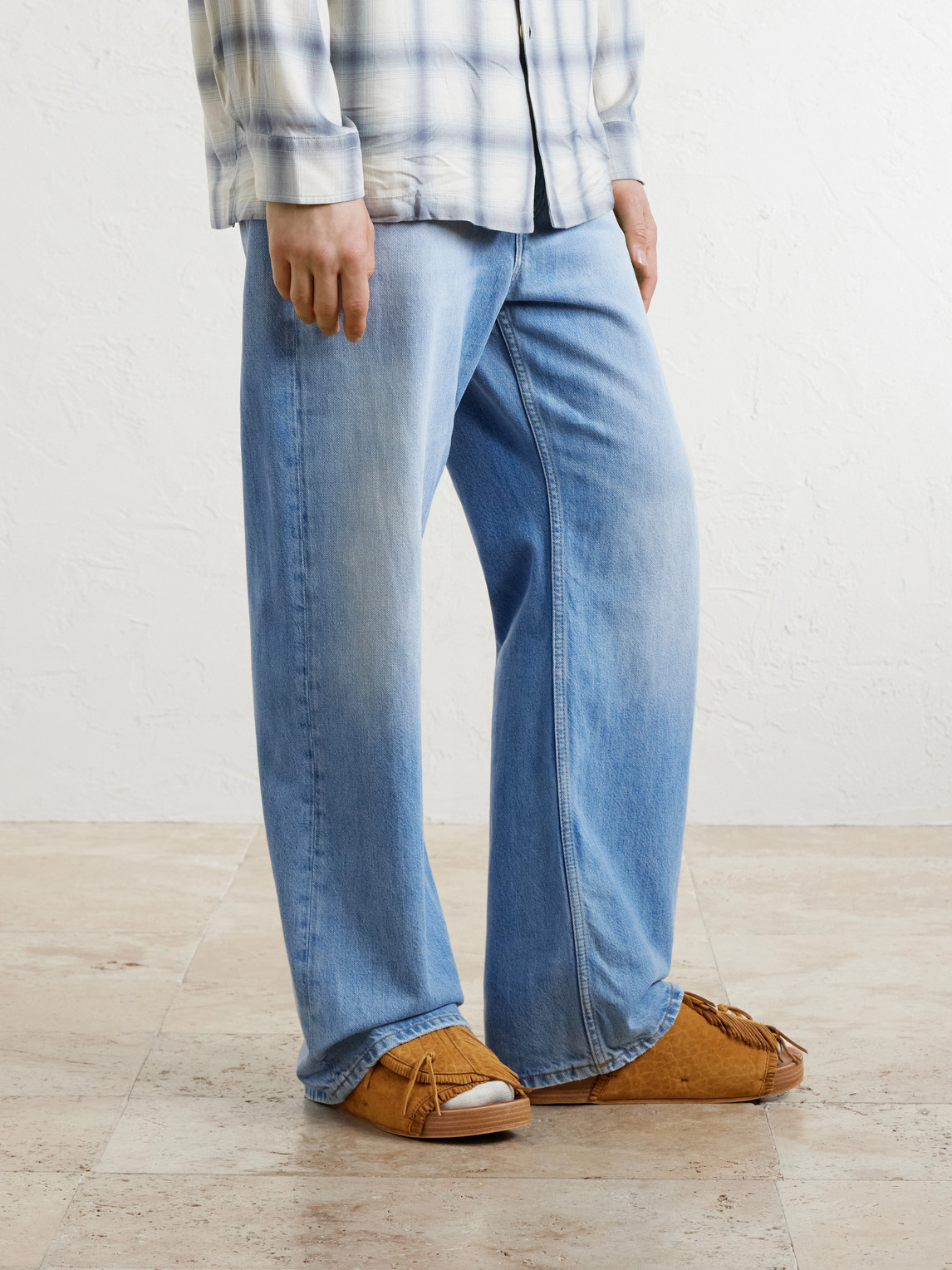 Christo Shaman Folk Suede Slides — 2