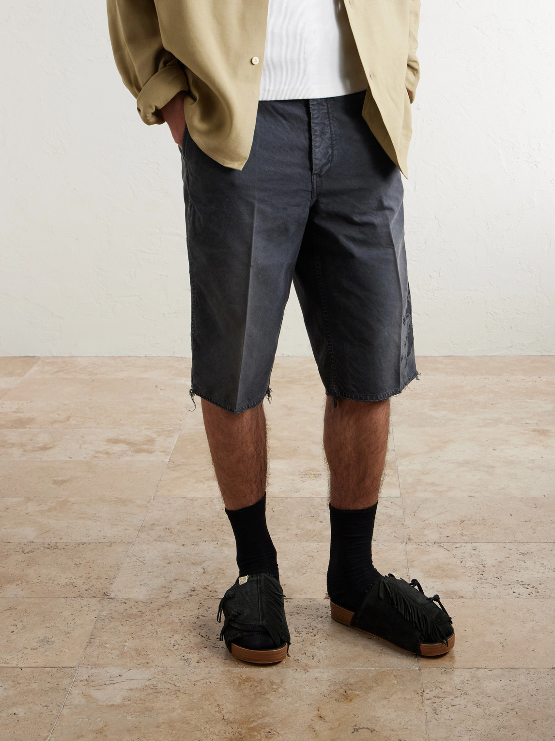 Christo Shaman Folk Fringed Suede Summer Shoes — 2