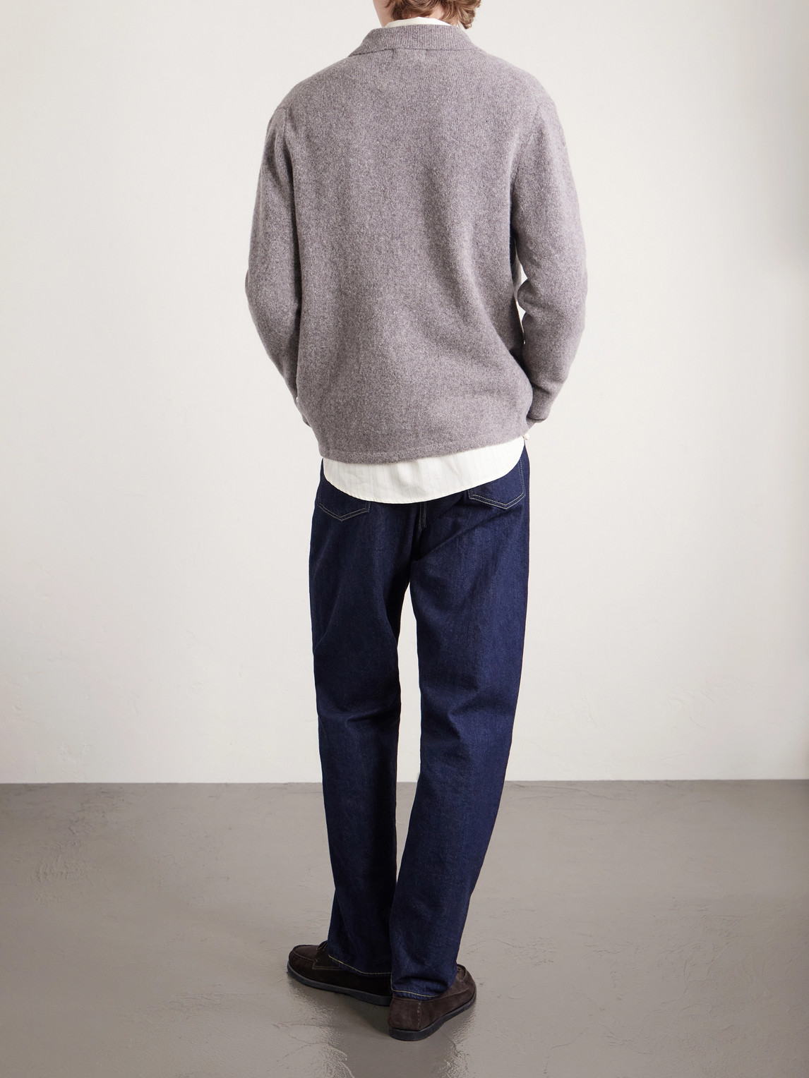  Nn07 - Jonas 6683 Wool Cardigan - Men - Gray - S 