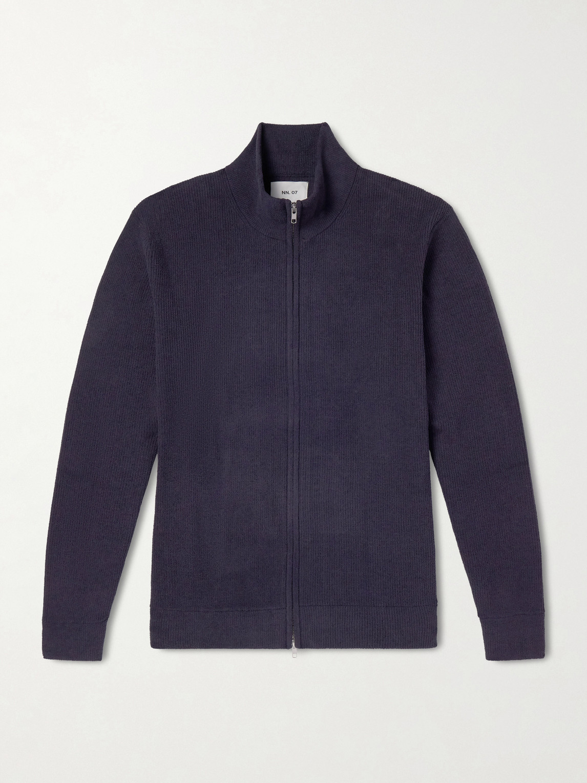 NN07 Danny 6429 Ribbed Bouclé Zip-Up Cardigan - Men