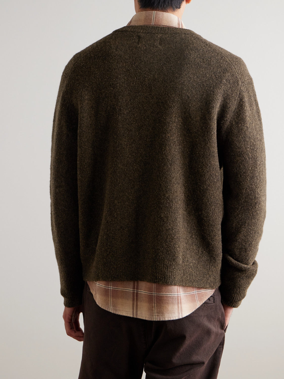  Nn07 - Jasper 6683 Wool-blend Cardigan - Men - Brown - M 