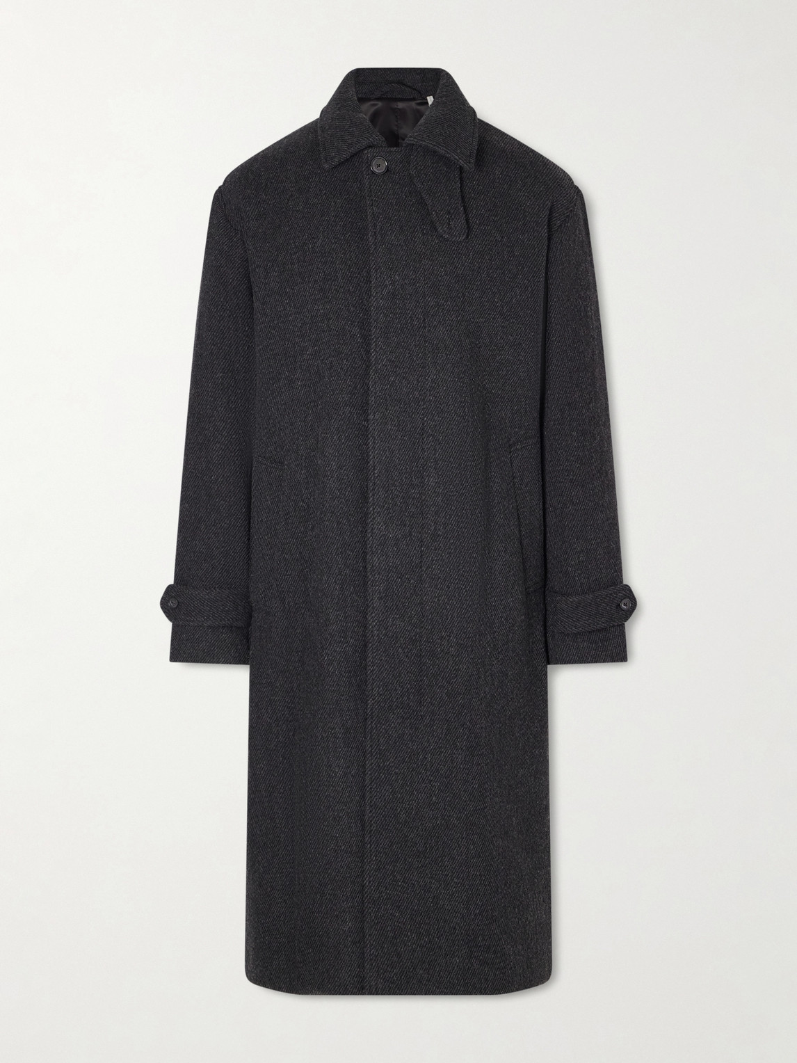 Nn07 Gibson 8449 Wool-blend Coat In Brown