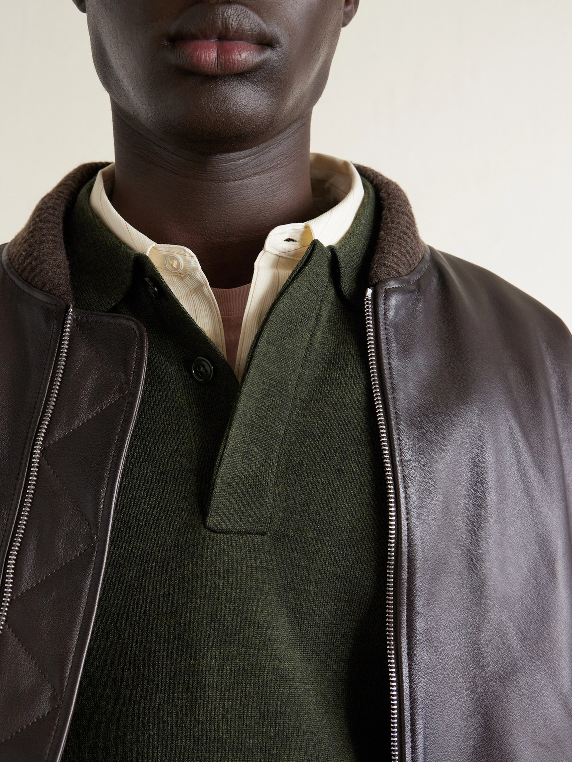 Emerson 6605 Wool Polo Shirt