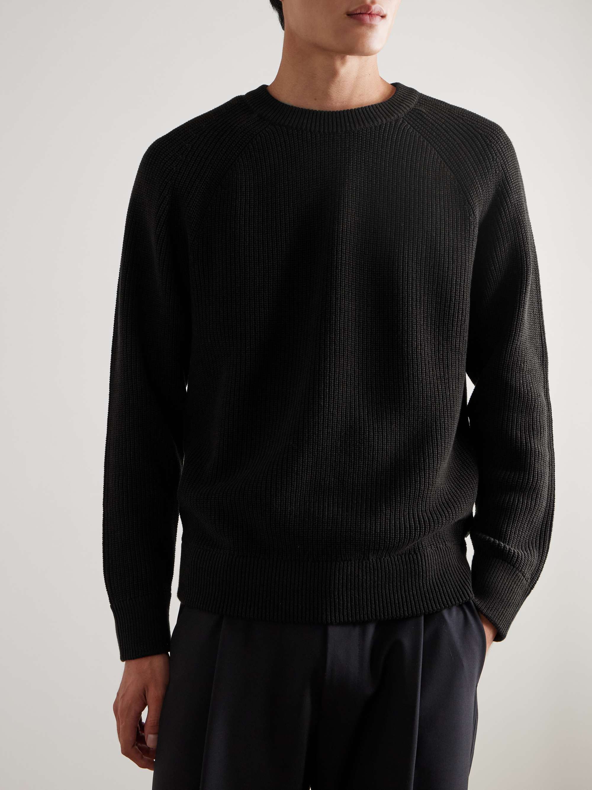 NN07 Jacobo 6470 Ribbed Cotton Sweater