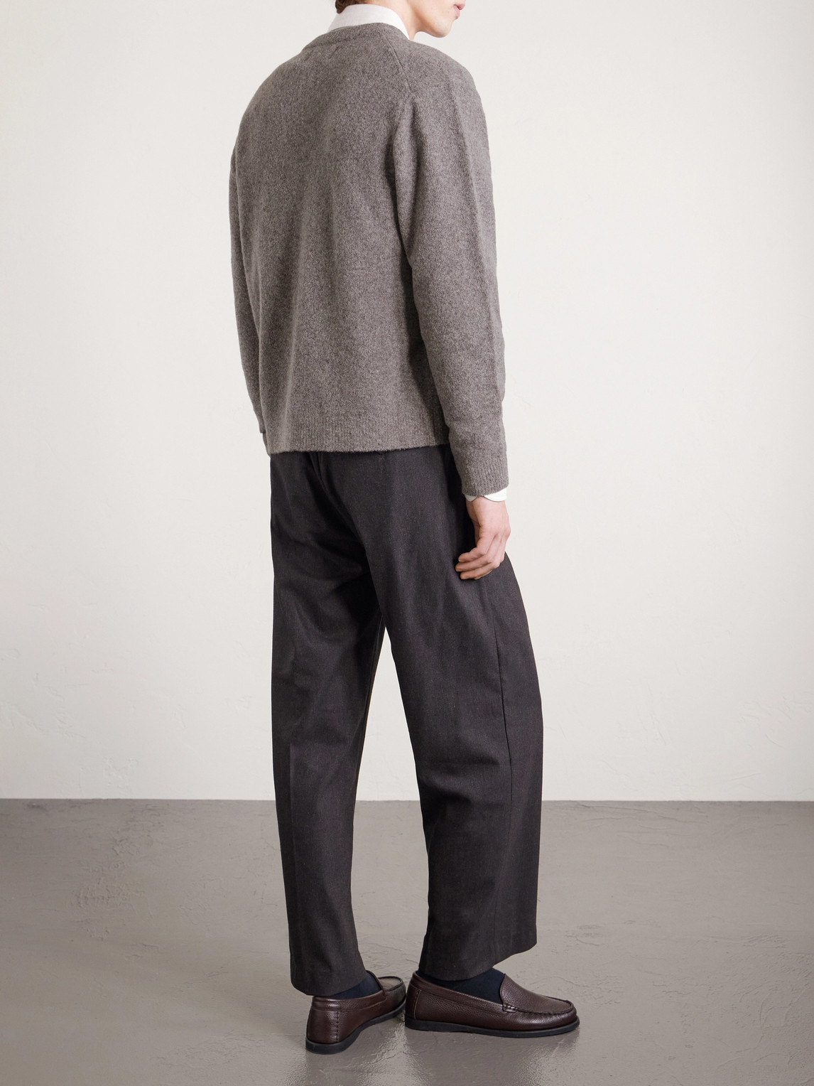  Nn07 - Jasper 6683 Wool-blend Cardigan - Men - Neutrals - M 