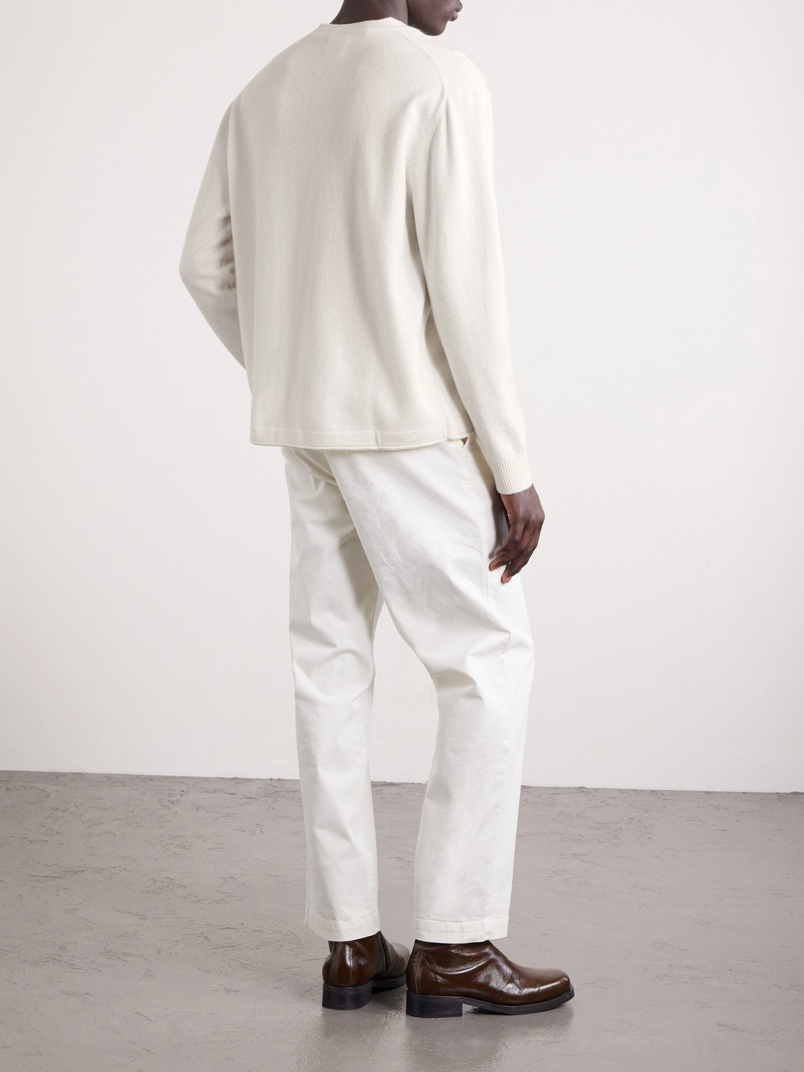  Nn07 - Sammy 60026 Wool Sweater - Men - Neutrals - S 
