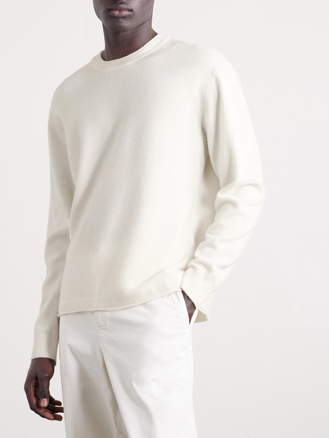  Nn07 - Sammy 60026 Wool Sweater - Men - Neutrals - S 
