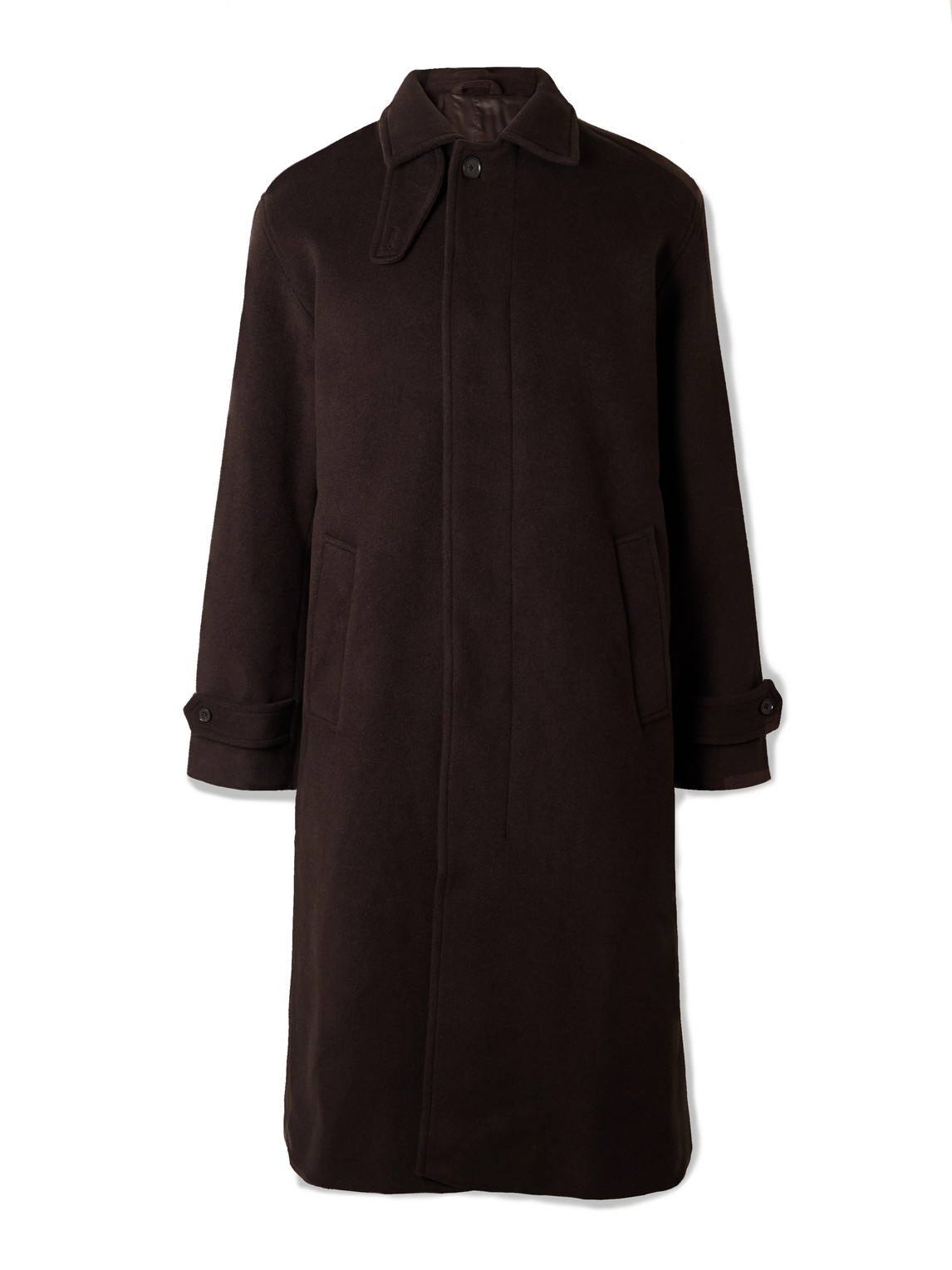 Nn07 Gibson 8448 Woven Coat In Brown