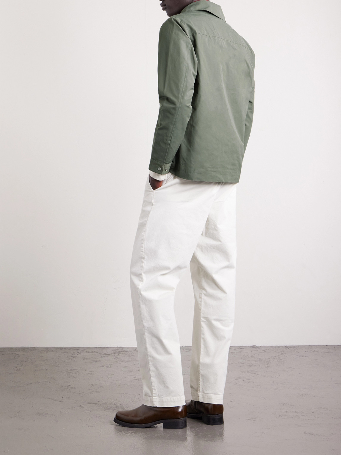  Nn07 - Gael 8445 Organic Cotton-blend Jacket - Men - Green - S 