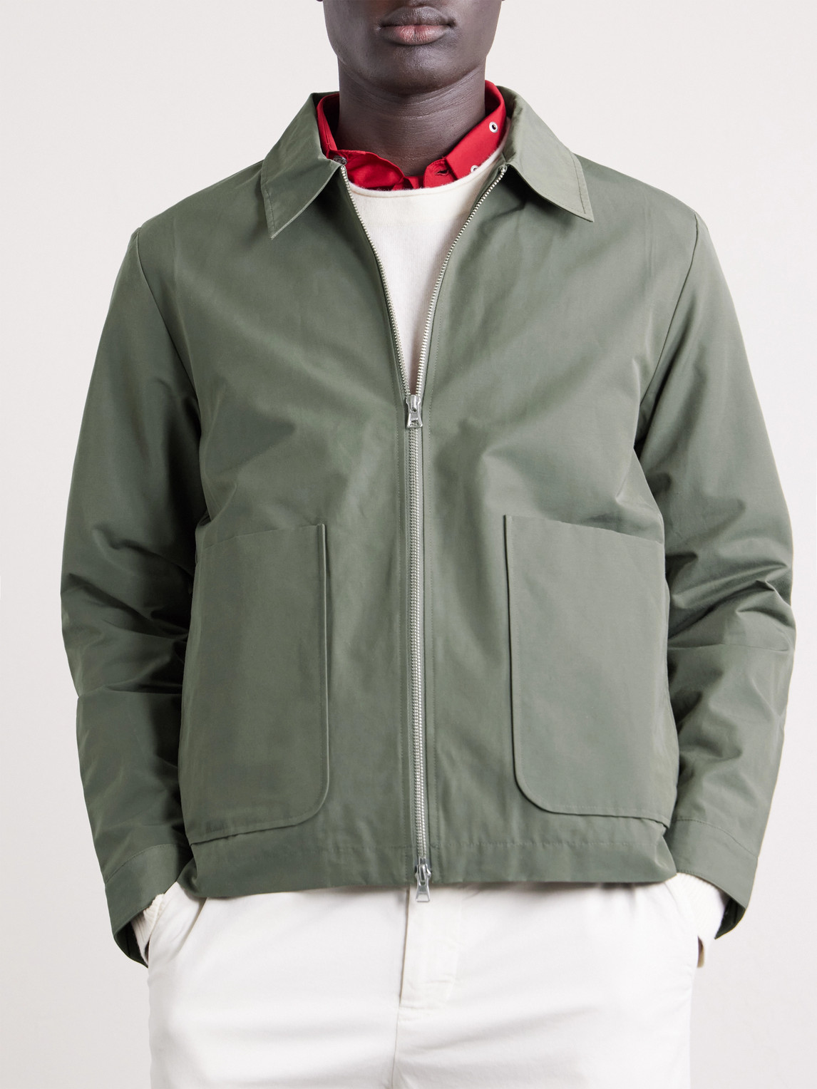  Nn07 - Gael 8445 Organic Cotton-blend Jacket - Men - Green - S 