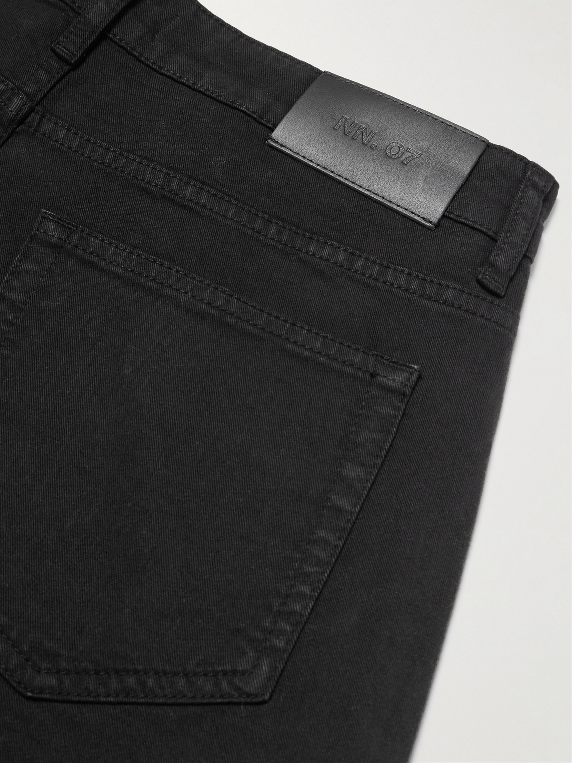 Tony 1923 Straight-Leg Garment-Dyed Organic Cotton-Blend Twill Trousers