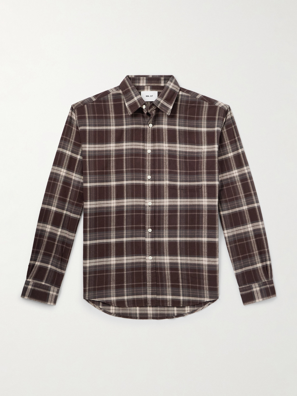 NN07 Deon 5465 Checked Organic Cotton-Flannel hirt - Men