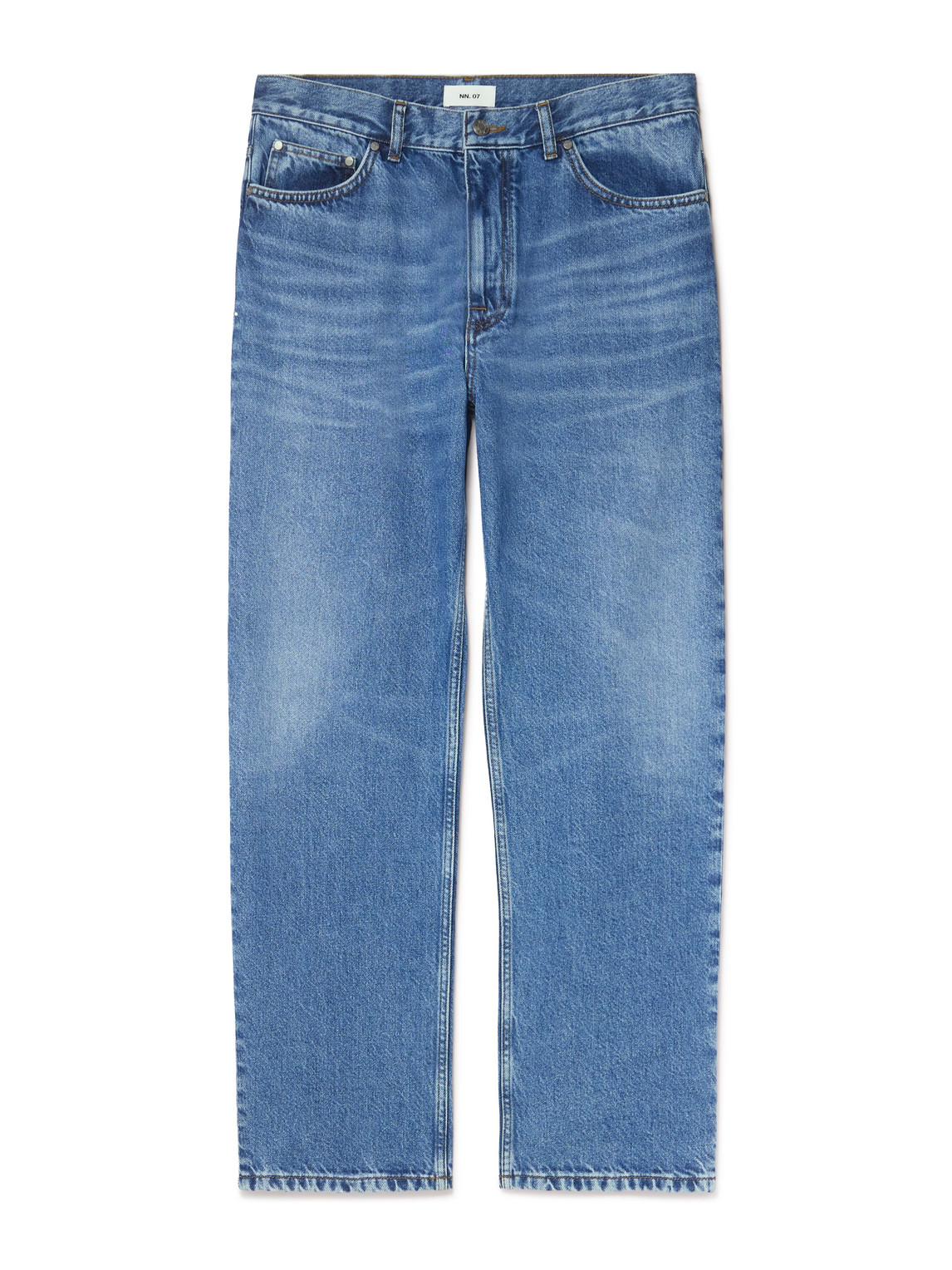 Nn07 Otis 1882 Straight-leg Organic Jeans In Blue