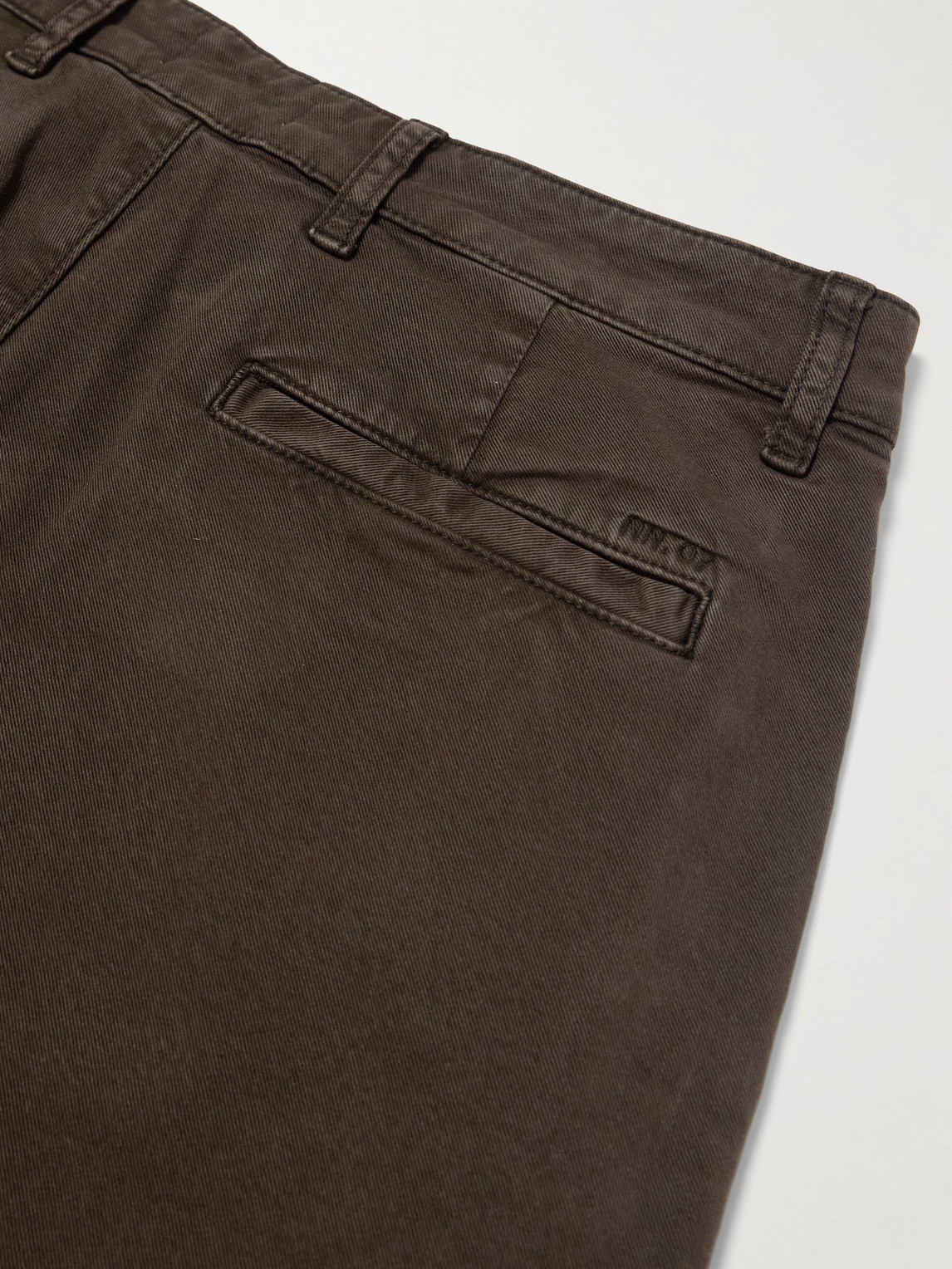 Aden 1923 Straight-Leg Organic Cotton-Blend Twill Trousers