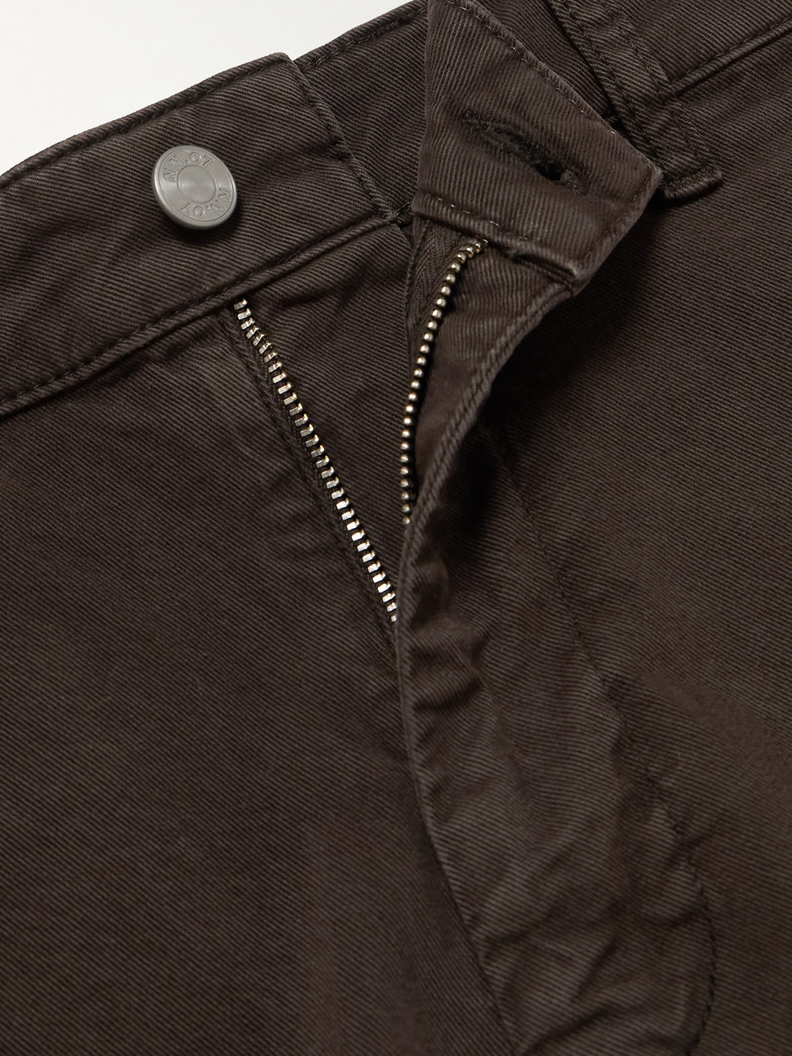 Aden 1923 Straight-Leg Organic Cotton-Blend Twill Trousers