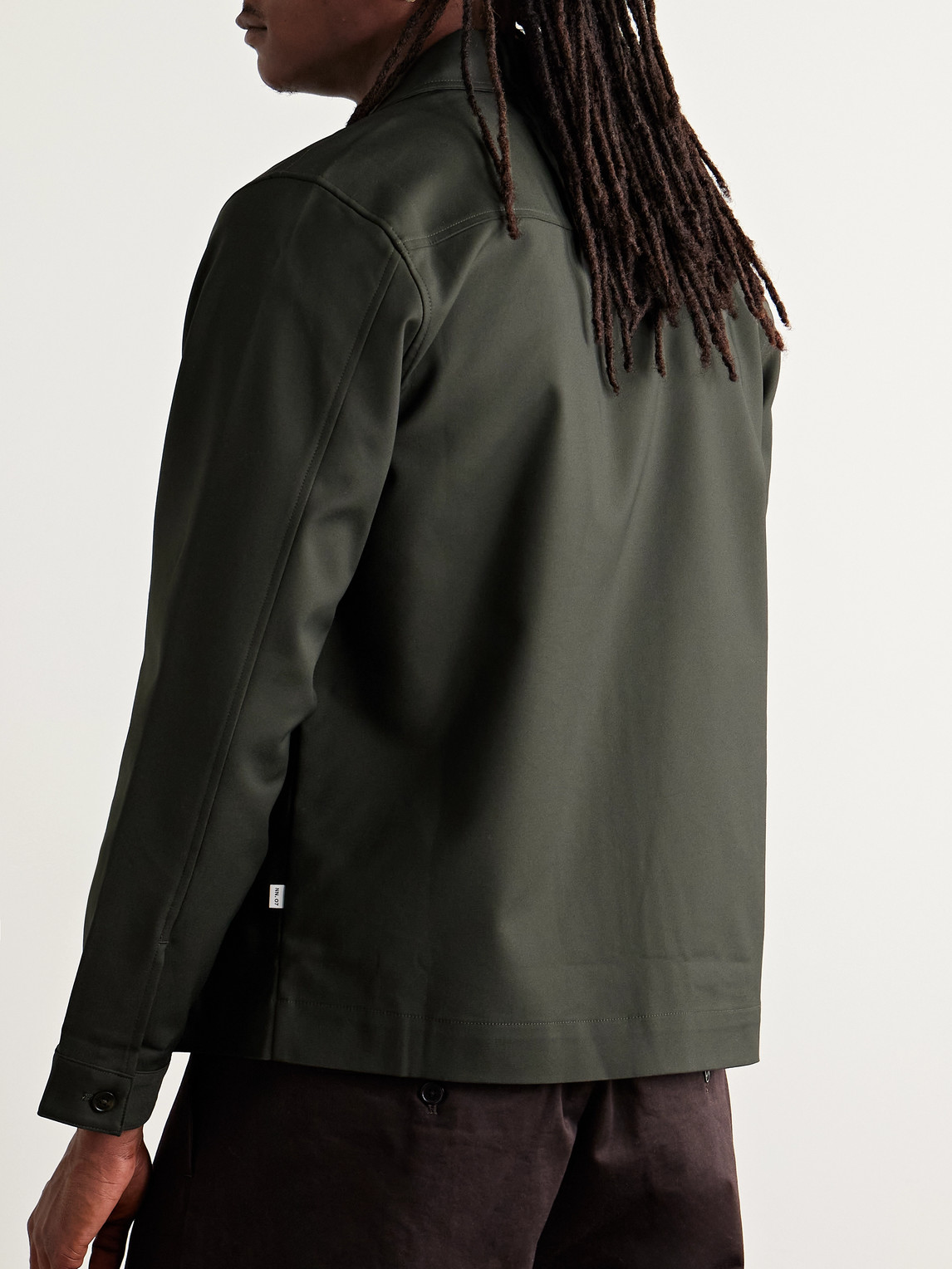  Nn07 - Ivan 1089 Cotton-blend Jacket - Men - Green - M 