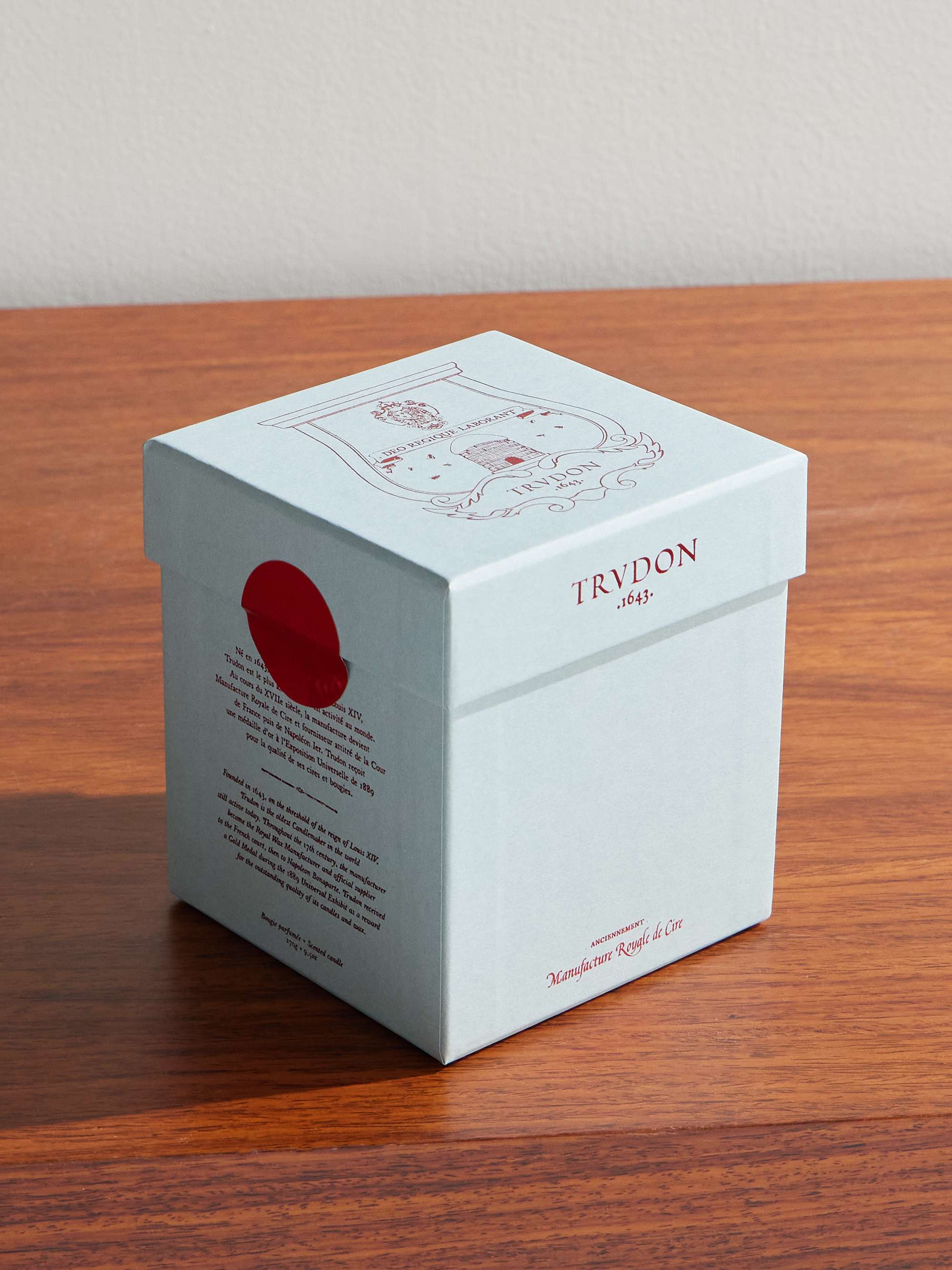 TRUDON Ernesto Tobacco and Leather Scented Candle
