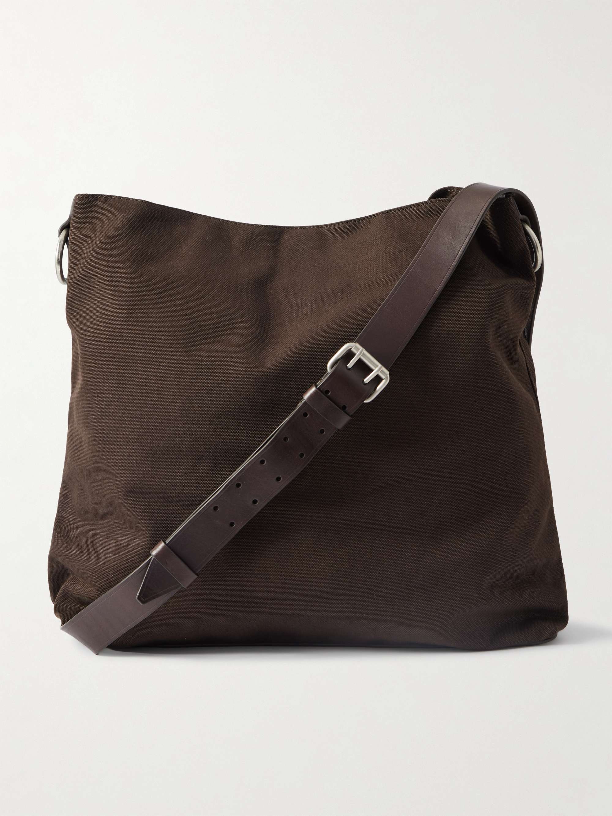 バッグ DRIES VAN NOTEN Leather canvas Shoulder Dries Van Noten Khaki Canvas Shoulder bag ○ Labellov ○ Buy