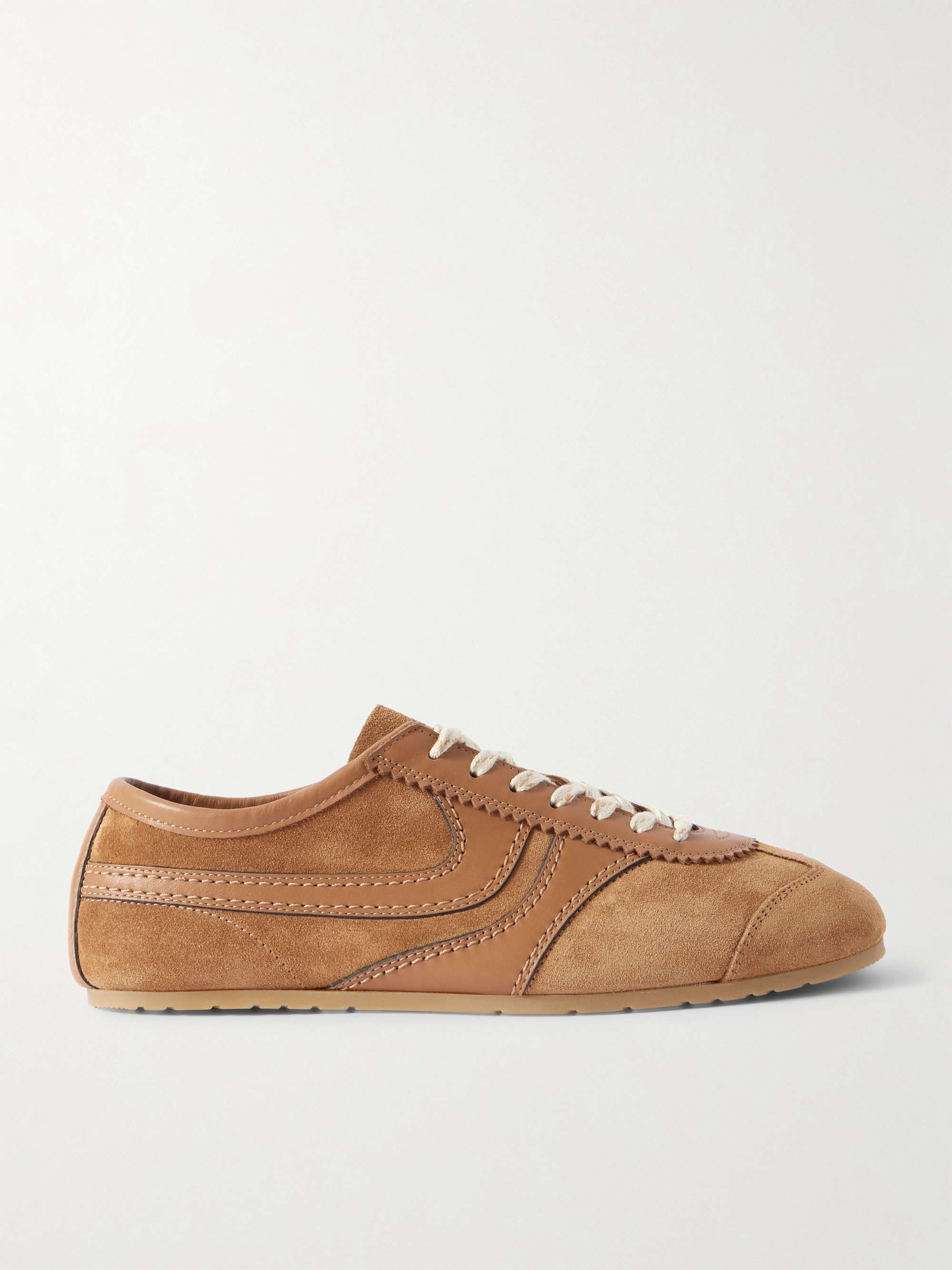 DRIES VAN NOTEN ダークブラウン スエード スニーカー24 DRIES VAN NOTEN ダークブラウン スエード スニーカー24 - メルカリ