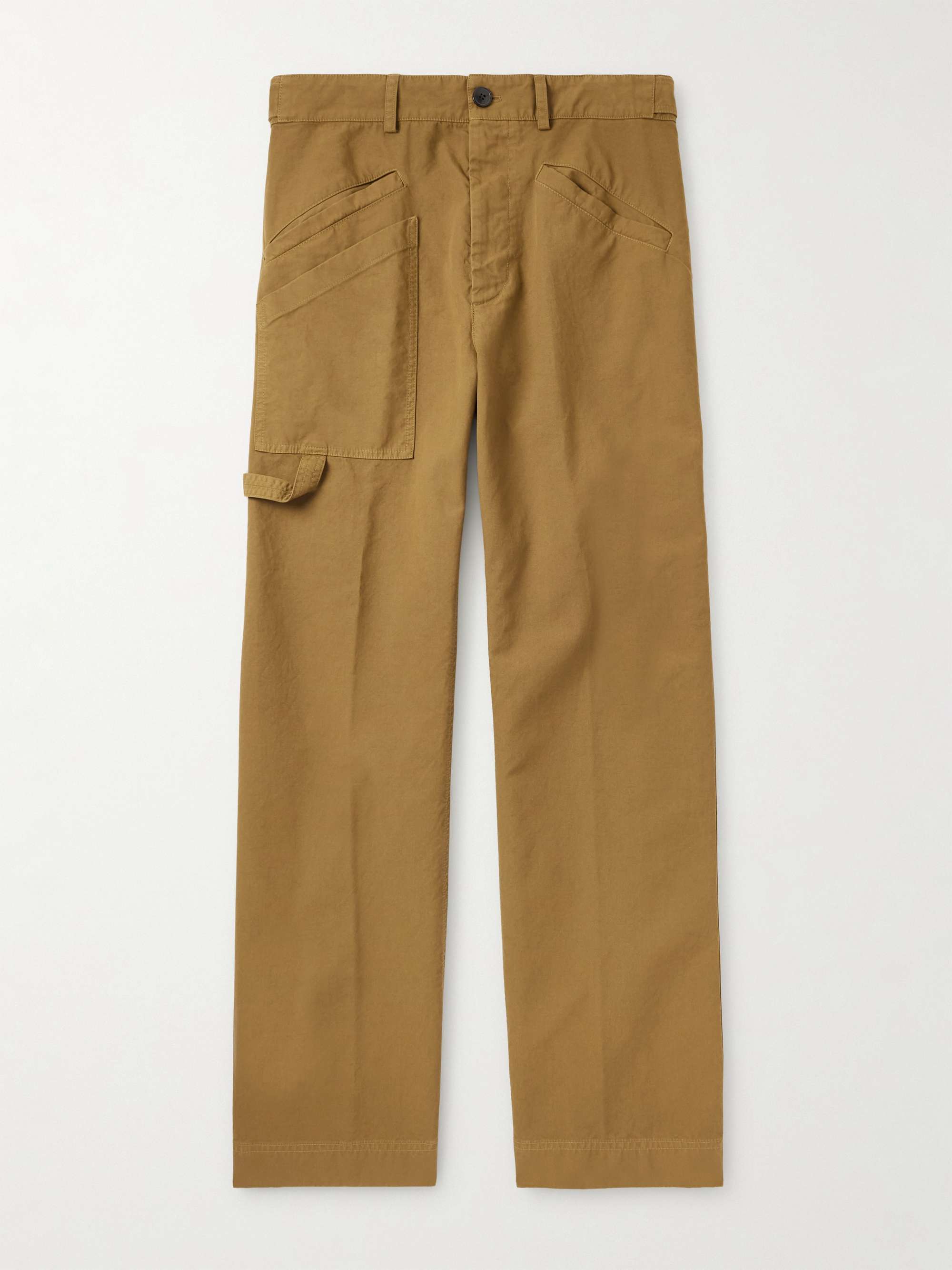 DRIES VAN NOTEN Straight-Leg Cotton Trousers for Men | MR PORTER
