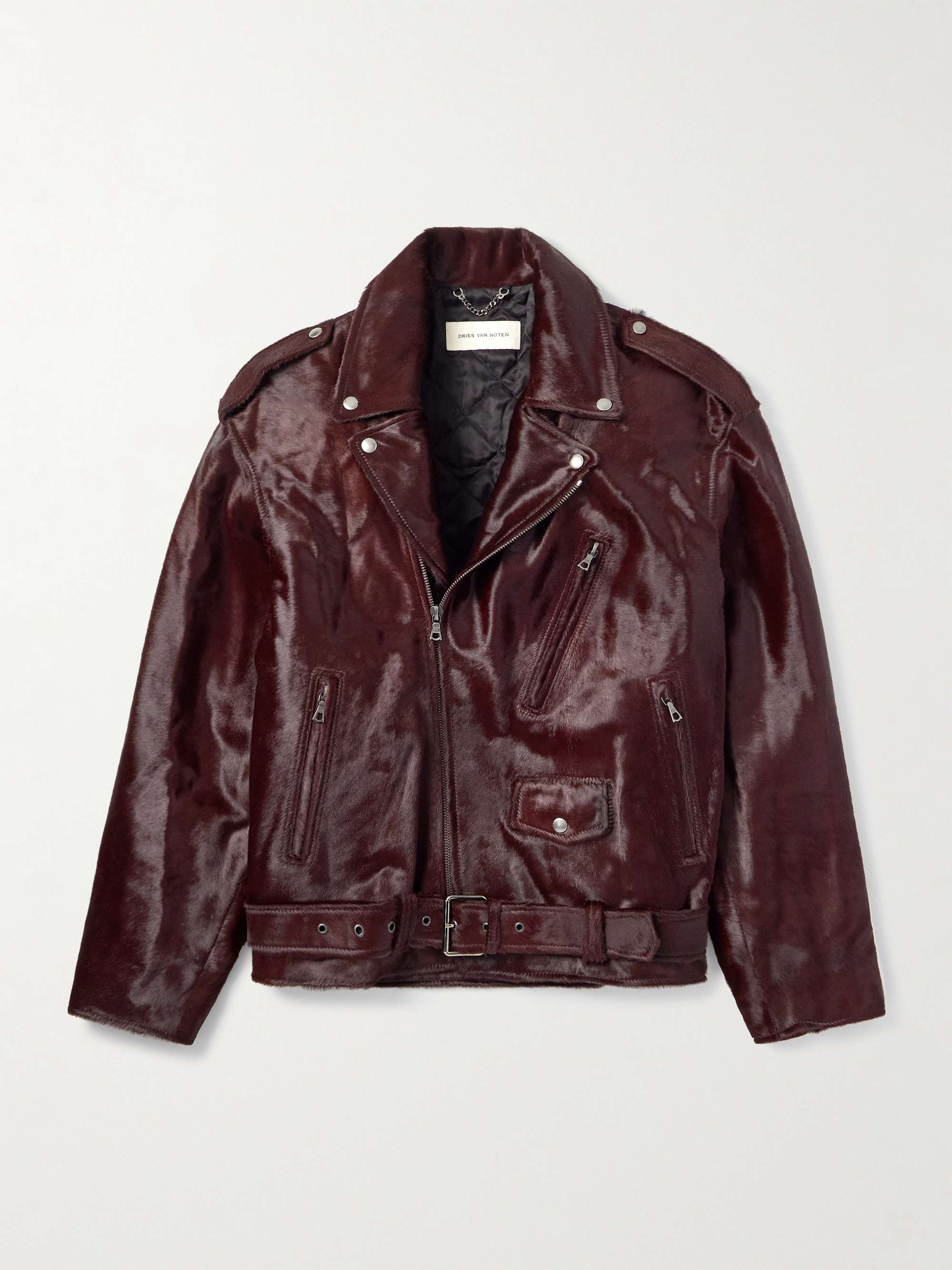ジャケット・アウター Dries Van Noten 90s Leather Jacket DRIES VAN NOTEN Leather Jacket for Men | MR PORTER
