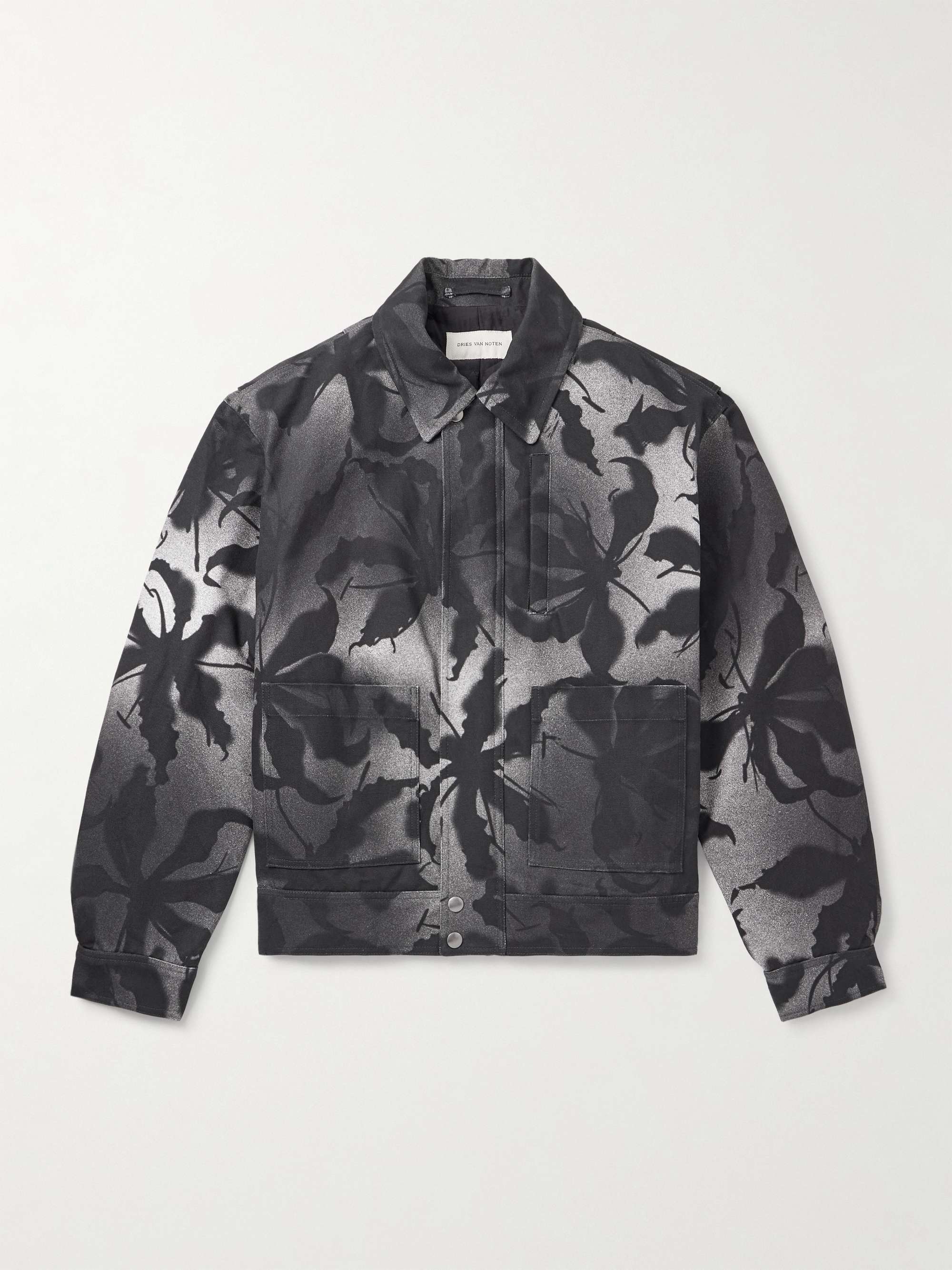 ジャケット・アウター Dries Van Noten Tielocken Cotton Jacket Dries Van Noten Tielocken Cotton Jacket ジャケット・アウター