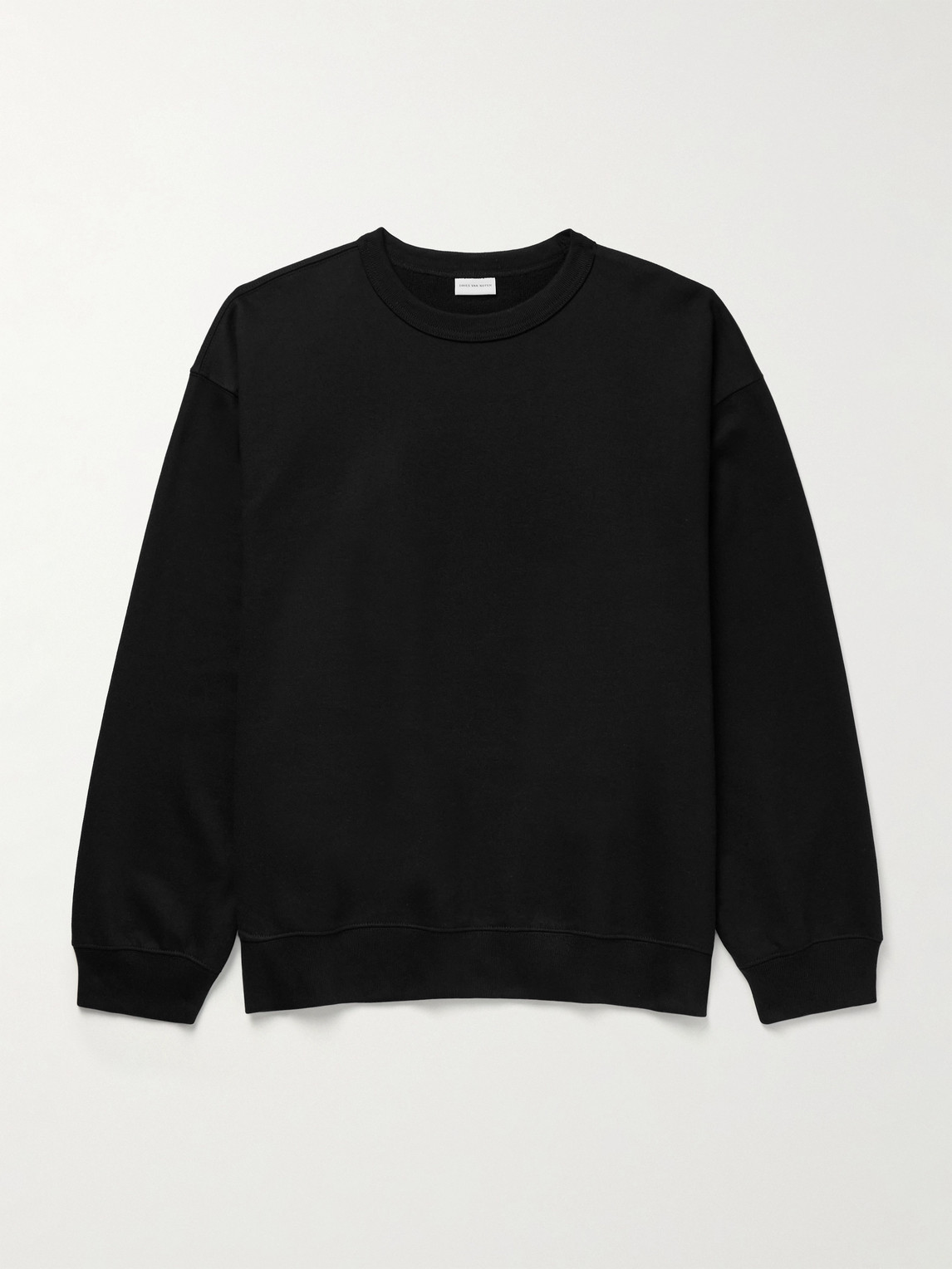 Dries Van Noten Oversized Cotton-Jersey Sweatshirten
