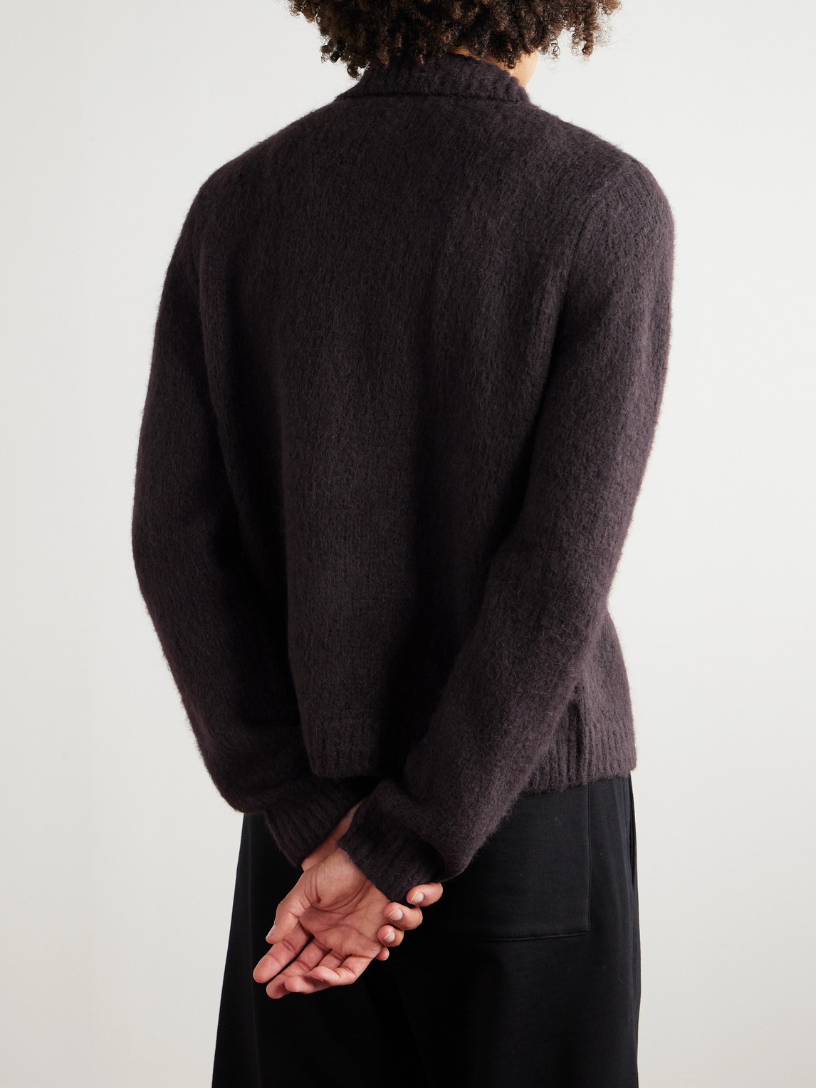  Dries Van Noten - Alpaca-blend Cardigan - Men - Brown - M 
