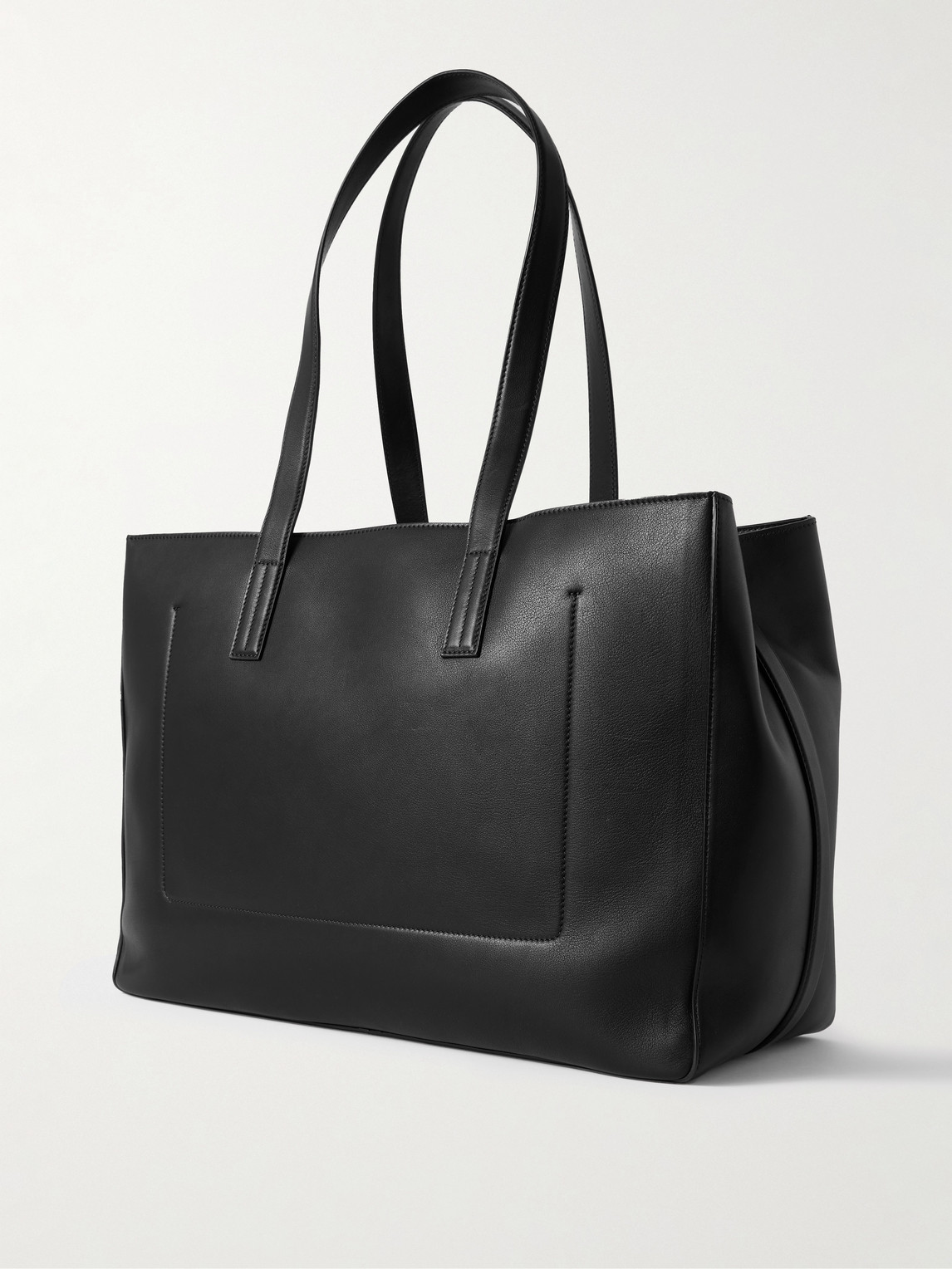 Tom Ford - Logo-debossed Leather Tote Bag - Men - Black 