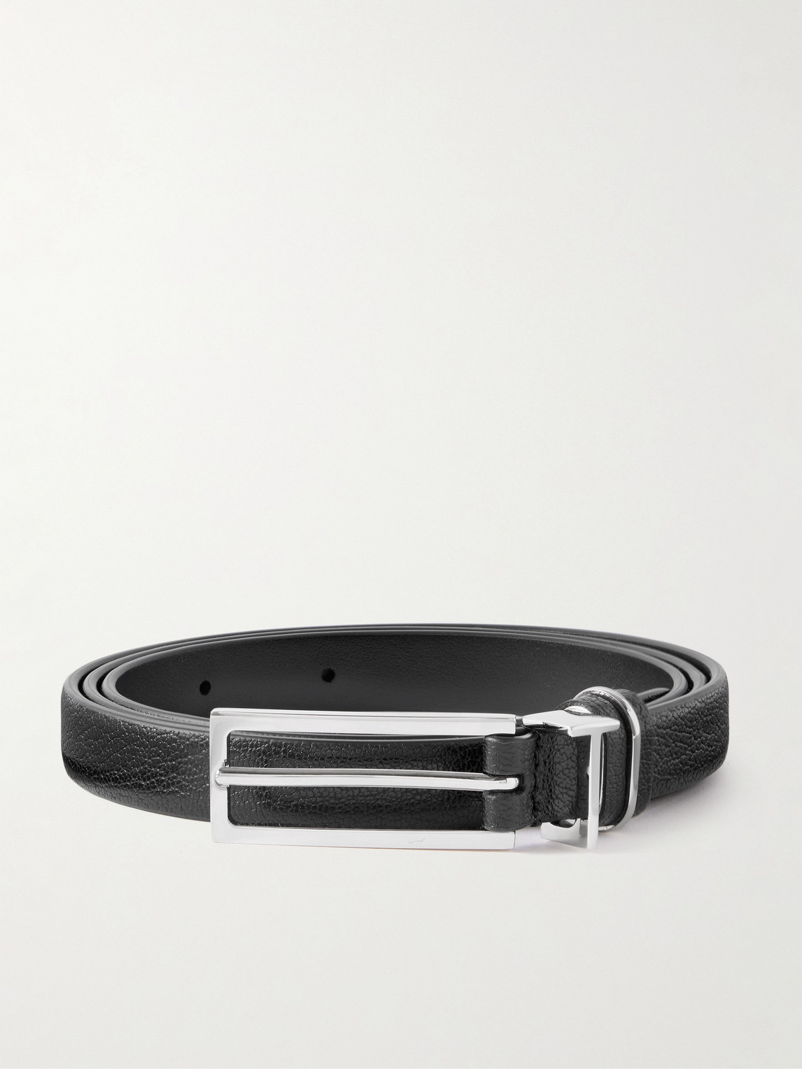 Tom Ford 3cm Full-Grain Glossed-Leather Belt - Men