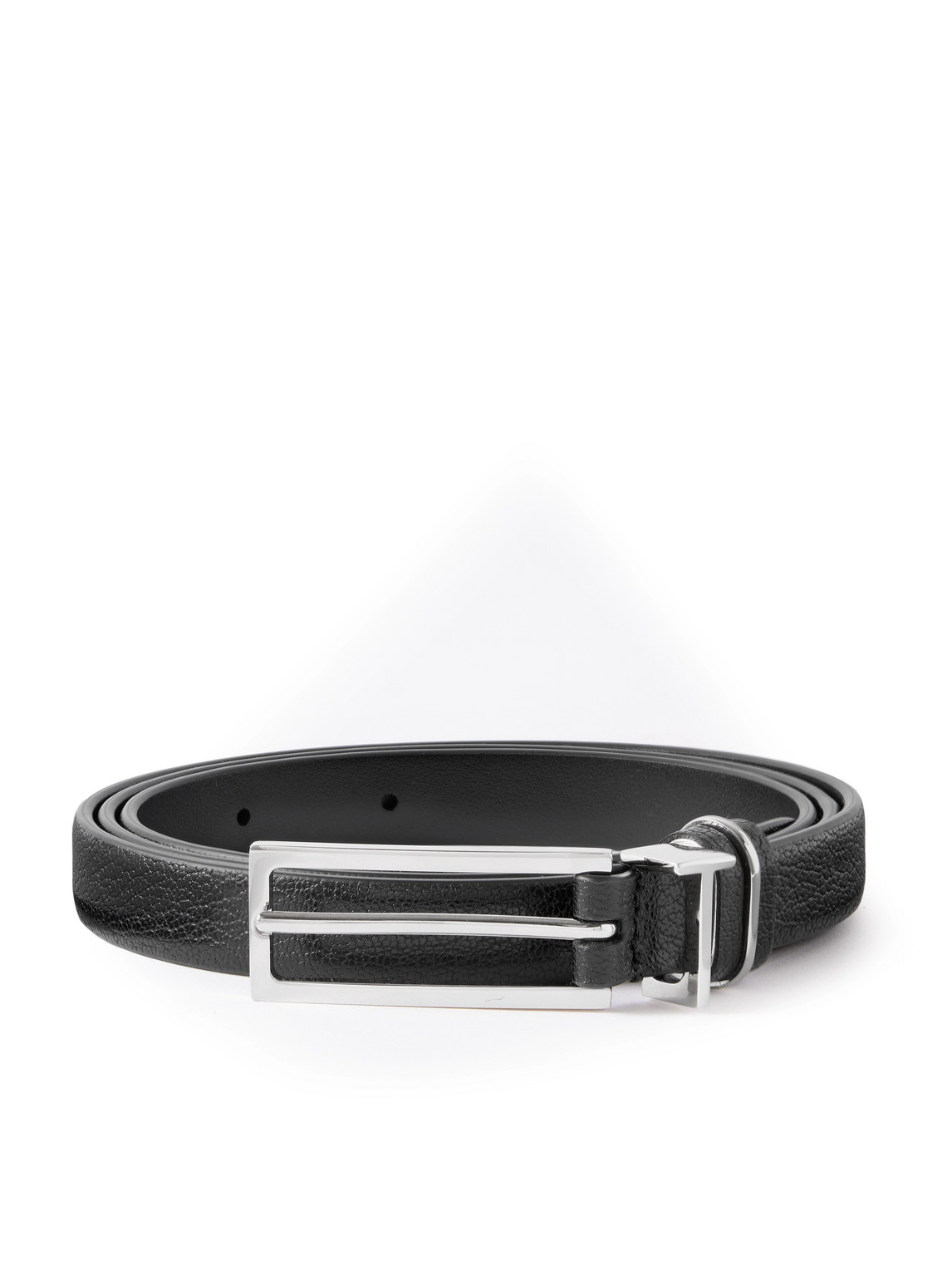 Tom Ford 3cm Full-grain Glossed-leather Belt In Black