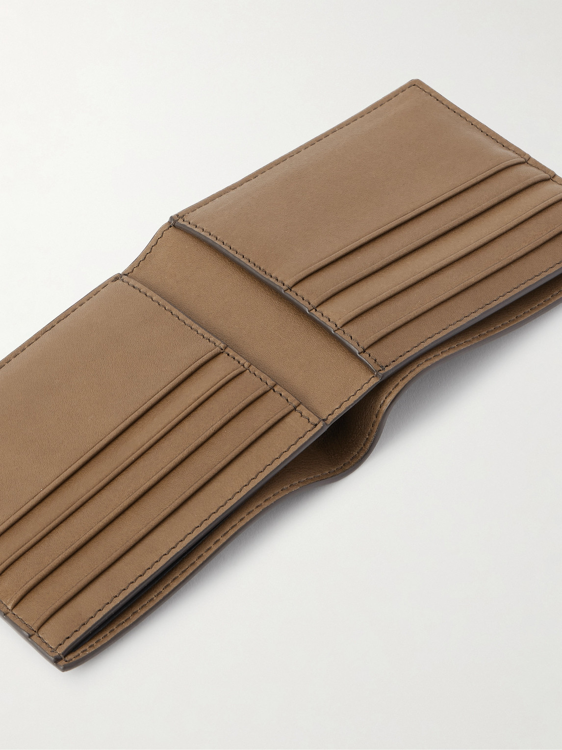 Tom Ford Nubuck Billfold Wallet In Brown