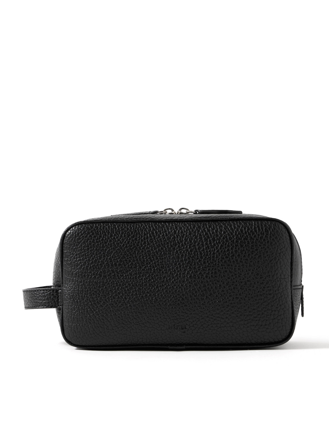 Full-Grain Leather Wash Bag