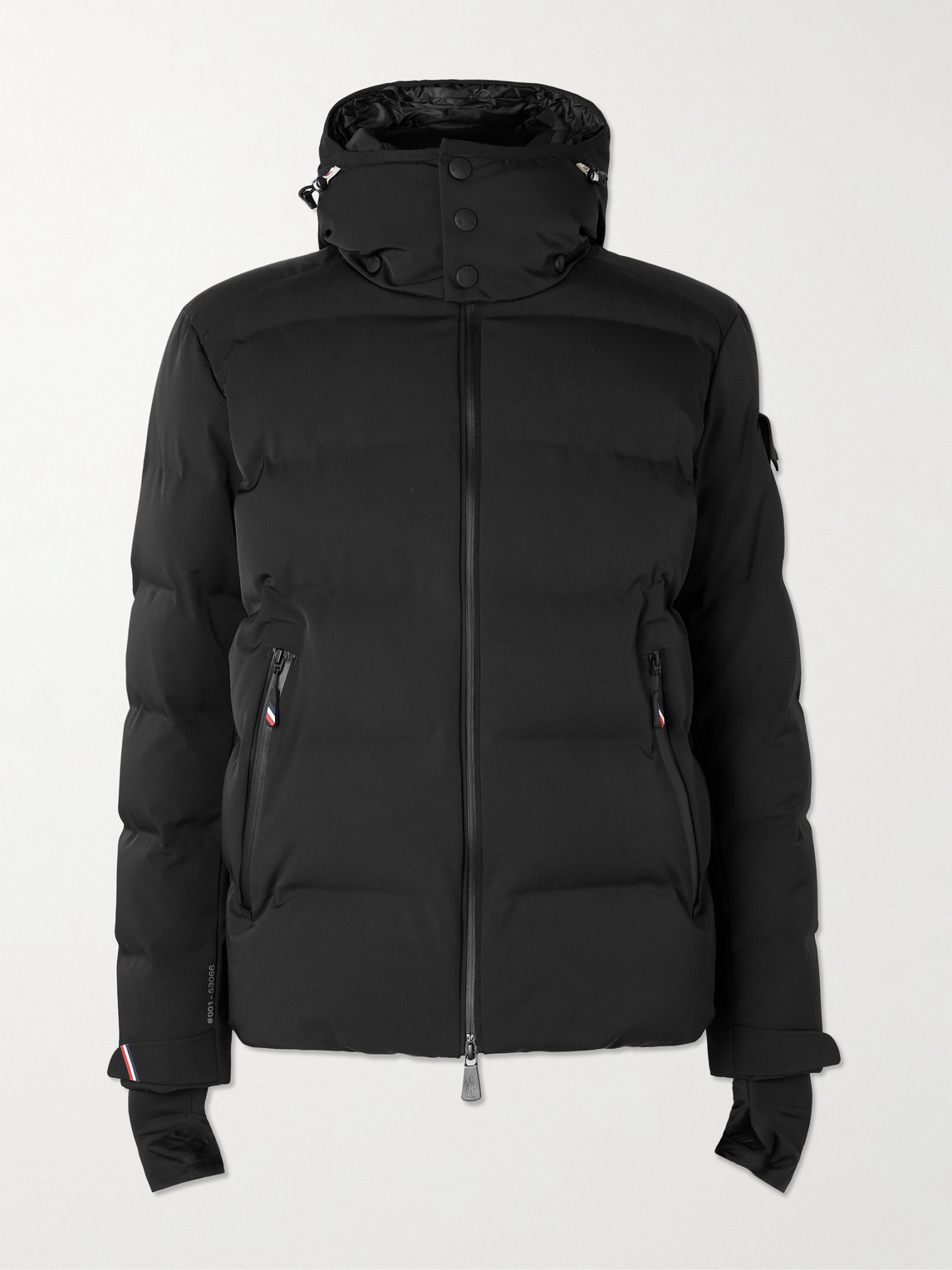 Montgetech Logo-Appliquéd Quilted Stretch-Nylon Hooded Down Ski Jacket