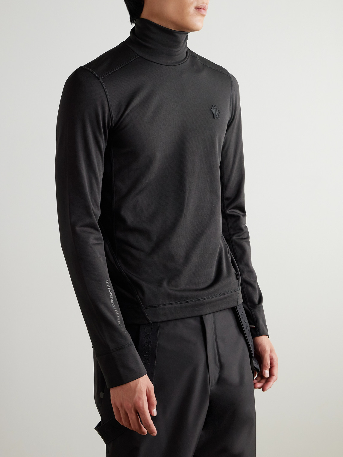 Grenoble - Slim-Fit Logo-Appliquéd Polartec® Power Grid™ Base Layer