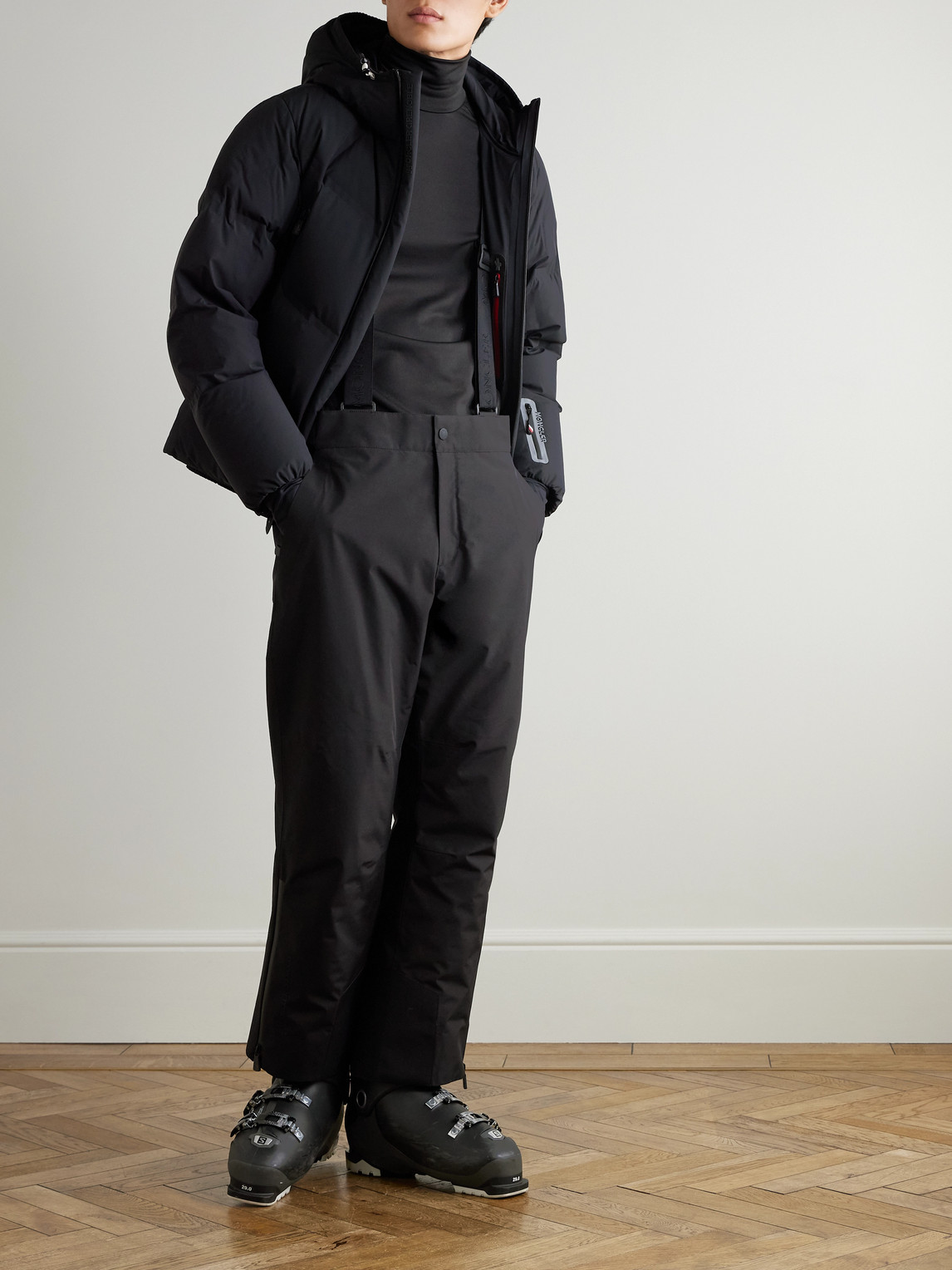 Slim-Fit Logo-Appliquéd Polartec® Power Grid™ Base Layer — 2