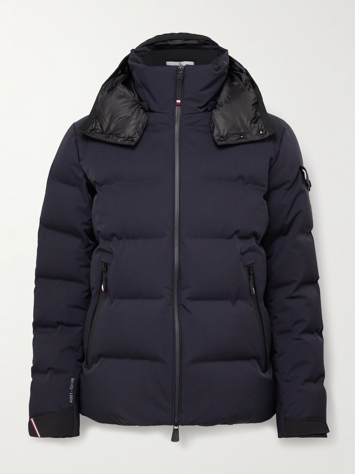 Montgetech Logo-Appliquéd Quilted Stretch-Nylon Hooded Down Ski Jacket
