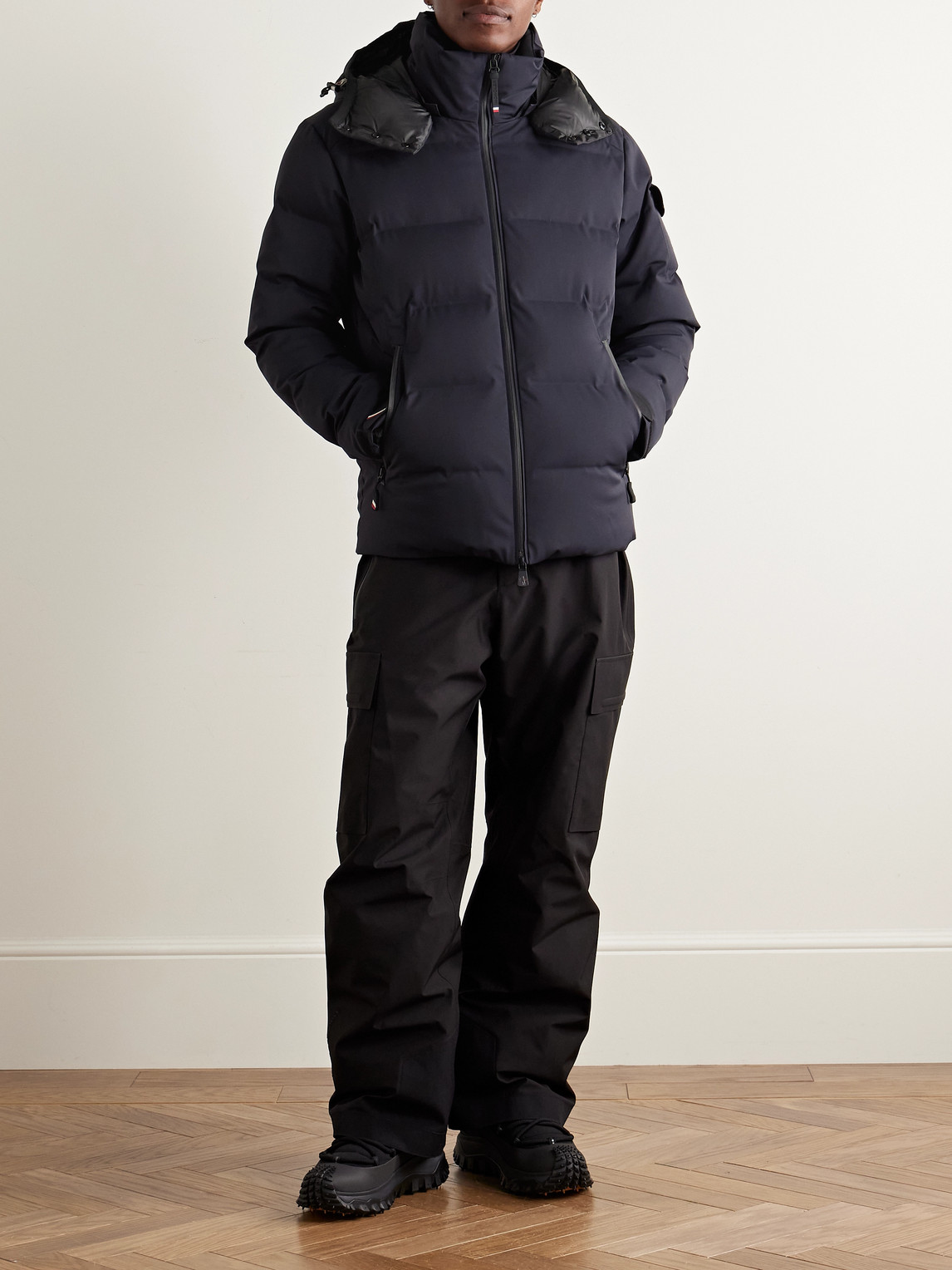 Montgetech Logo-Appliquéd Quilted Stretch-Nylon Hooded Down Ski Jacket — 2
