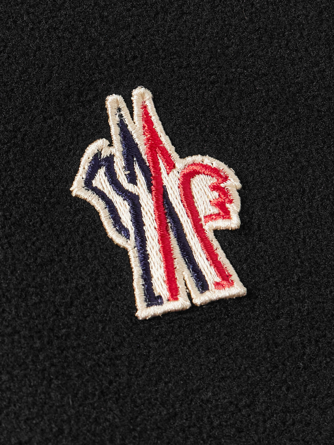 Grenoble - Logo-Appliquéd Shell-Trimmed Fleece Jacket