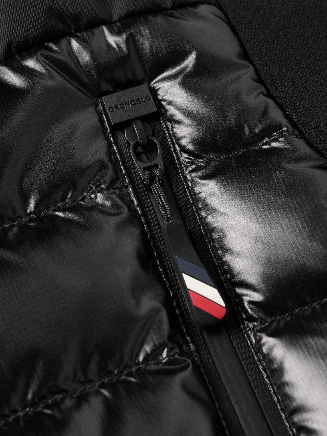 Grenoble - Panelled Quilted Shell And Power Stretch™ Pro Down Jacket