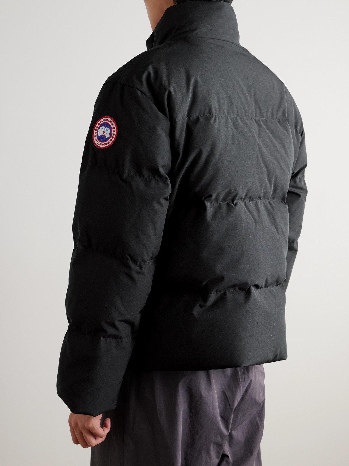 Bayview Logo-Appliquéd Quilted Arctic Tech® Down Jacket