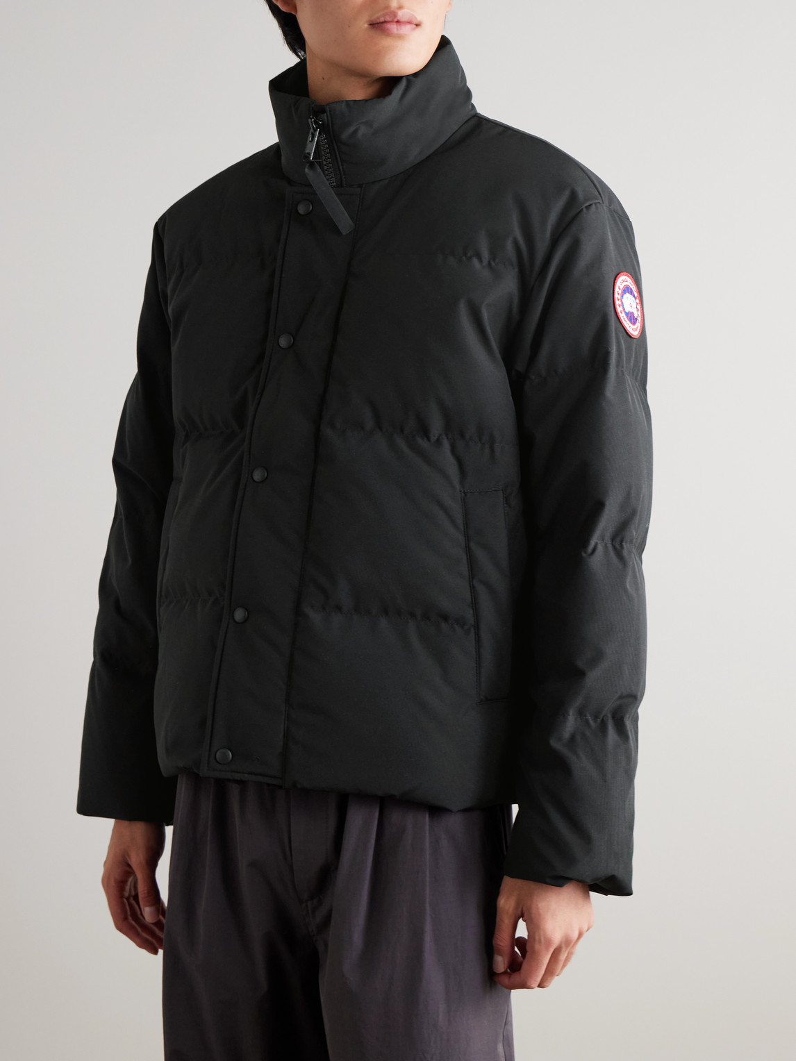 Bayview Logo-Appliquéd Quilted Arctic Tech® Down Jacket
