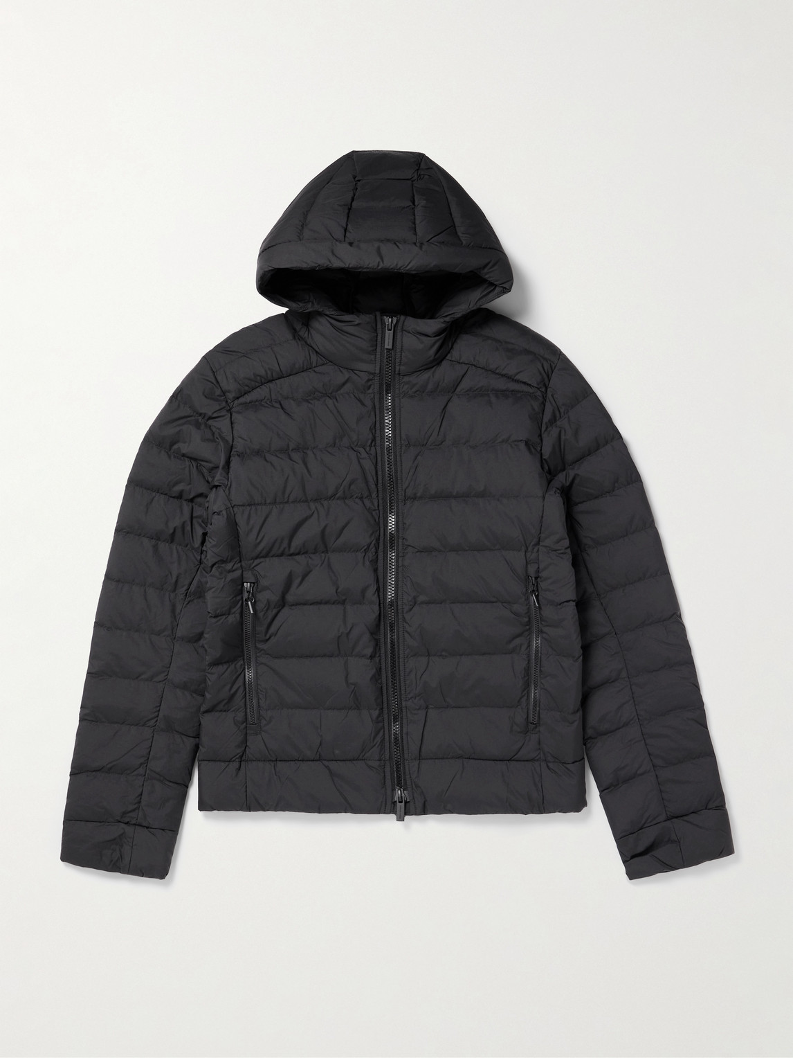 Canada Goose Crofton Logo-Appliquéd Quilted Enduraluxe® Hooded Down Jacket - Men